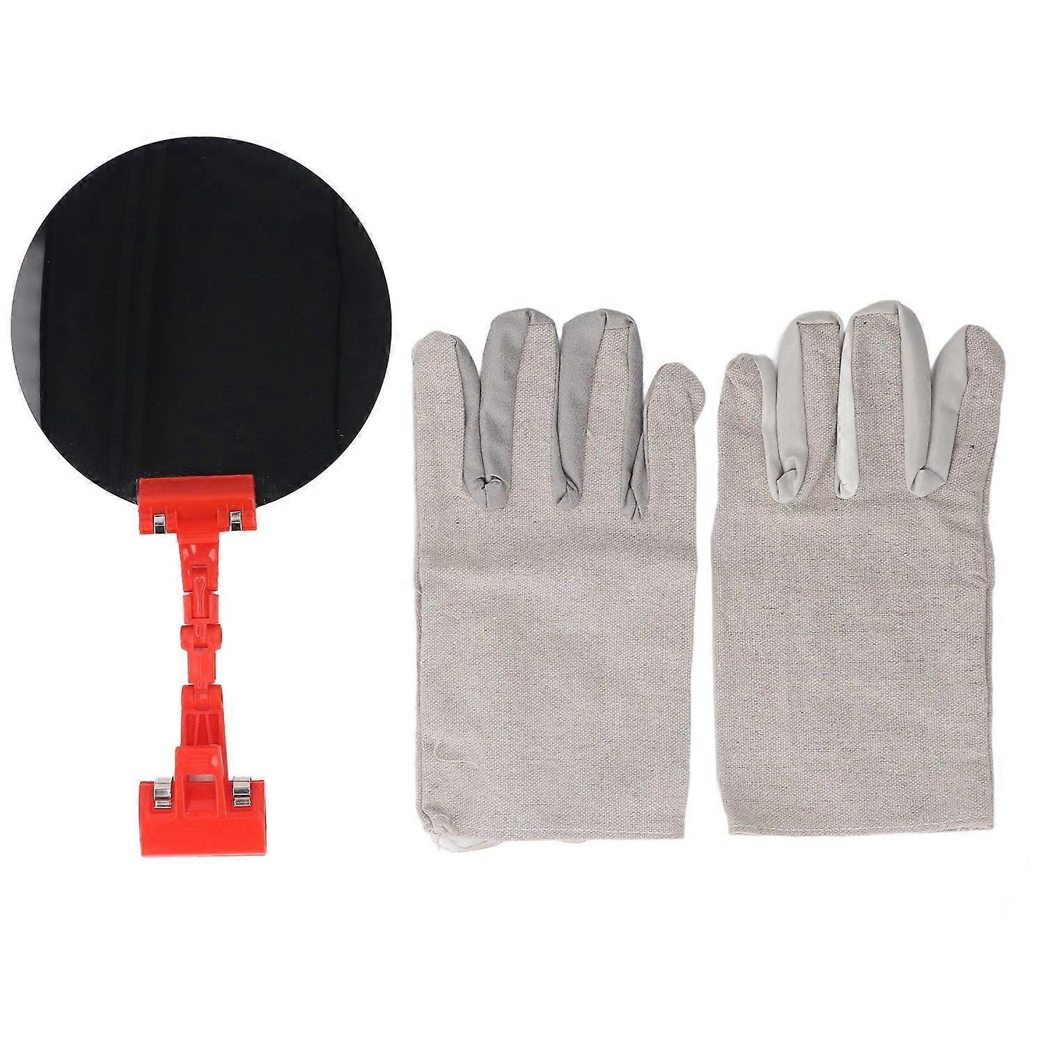 Schweißer-verdunkelungsblende, Tragbar, Mit Clip, 360° Drehbar, Alternative Zum Augenschutz, 18 Cm Durchmesser