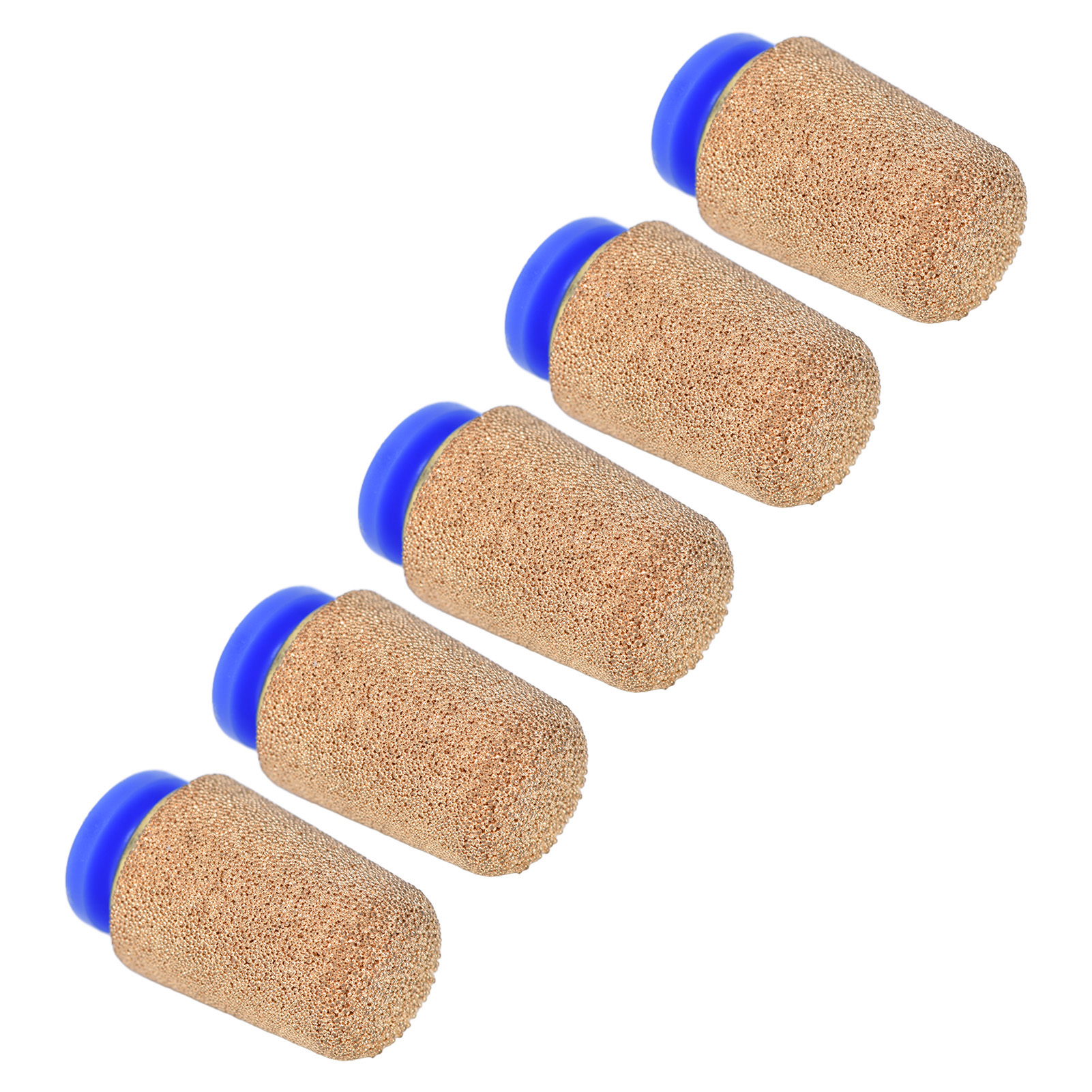 5 Stück Luft-pneumatik-schalldämpfer Auspuff-dämpfungs-schalldämpfer Geräuschfilter Reduzierungs-hardware Psf‑6