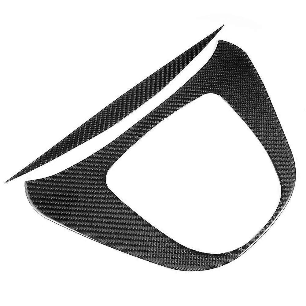 2-teiliges Set Aus Weicher Mittelkonsolen-schaltkulisse Aus Echtem Carbonfaser, Passend Für Mercedes-benz V-klasse
