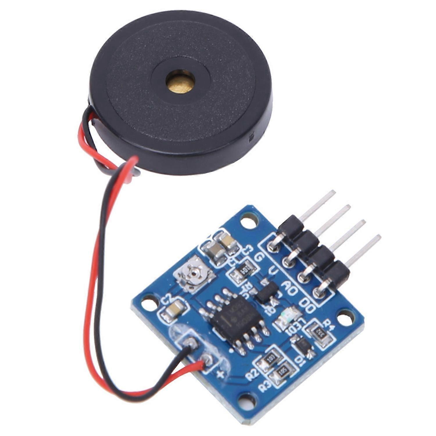 Piezoelektrisches Vibrations-klopfsensormodul, Vibrationsschaltermodul, 5,0 V Dc Ad/do