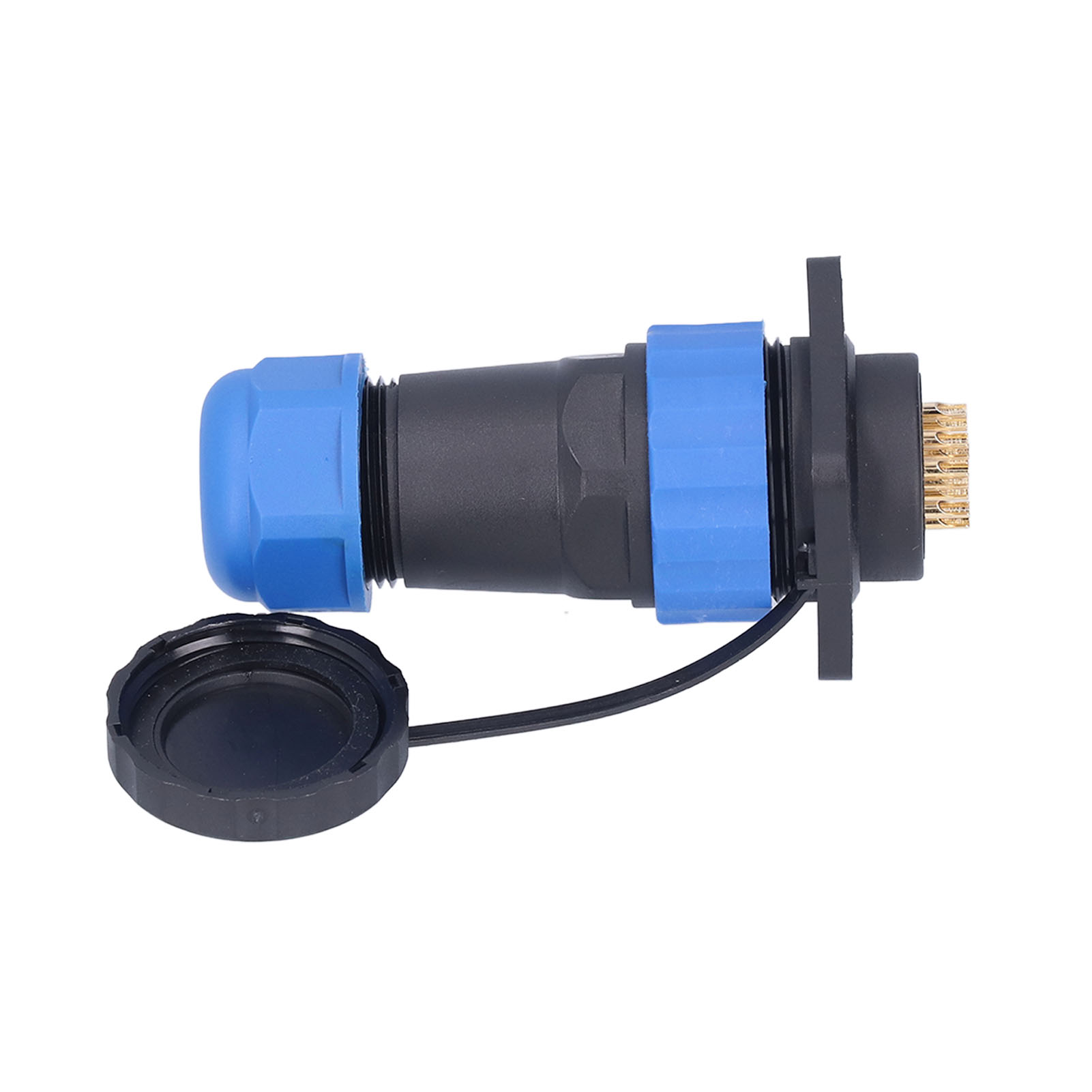 Ip68 Wasserdichter Stromanschluss, Stecker/buchse, Quadratisch, 4-polig, Luftfahrtstecker, 380 V, 10 A, Sp2810-pin