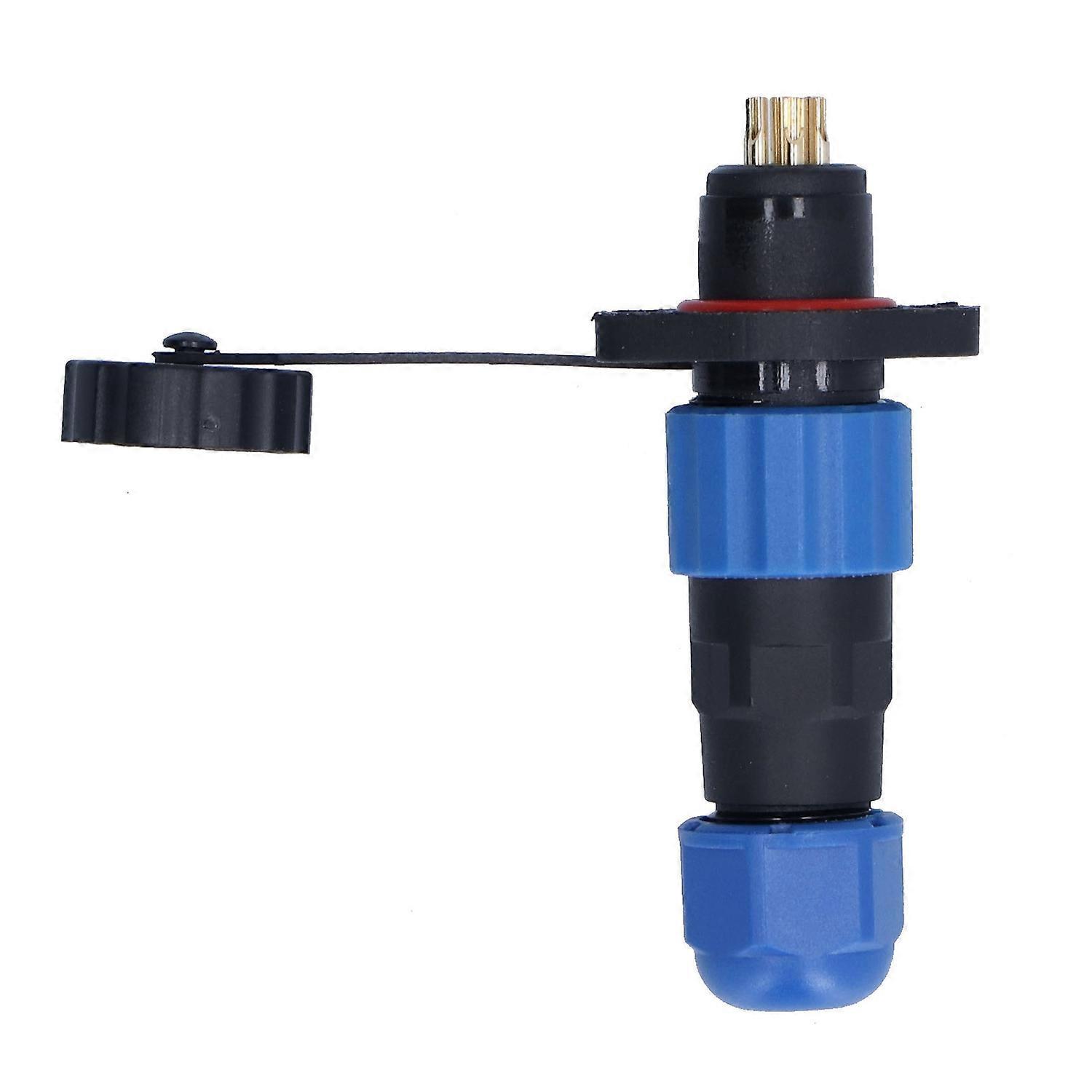 Ip68 Wasserdichter Stecker Buchse Stecker Buchse Flanschmontage Industrie Luftfahrt Stromanschluss Sp136 Pin (