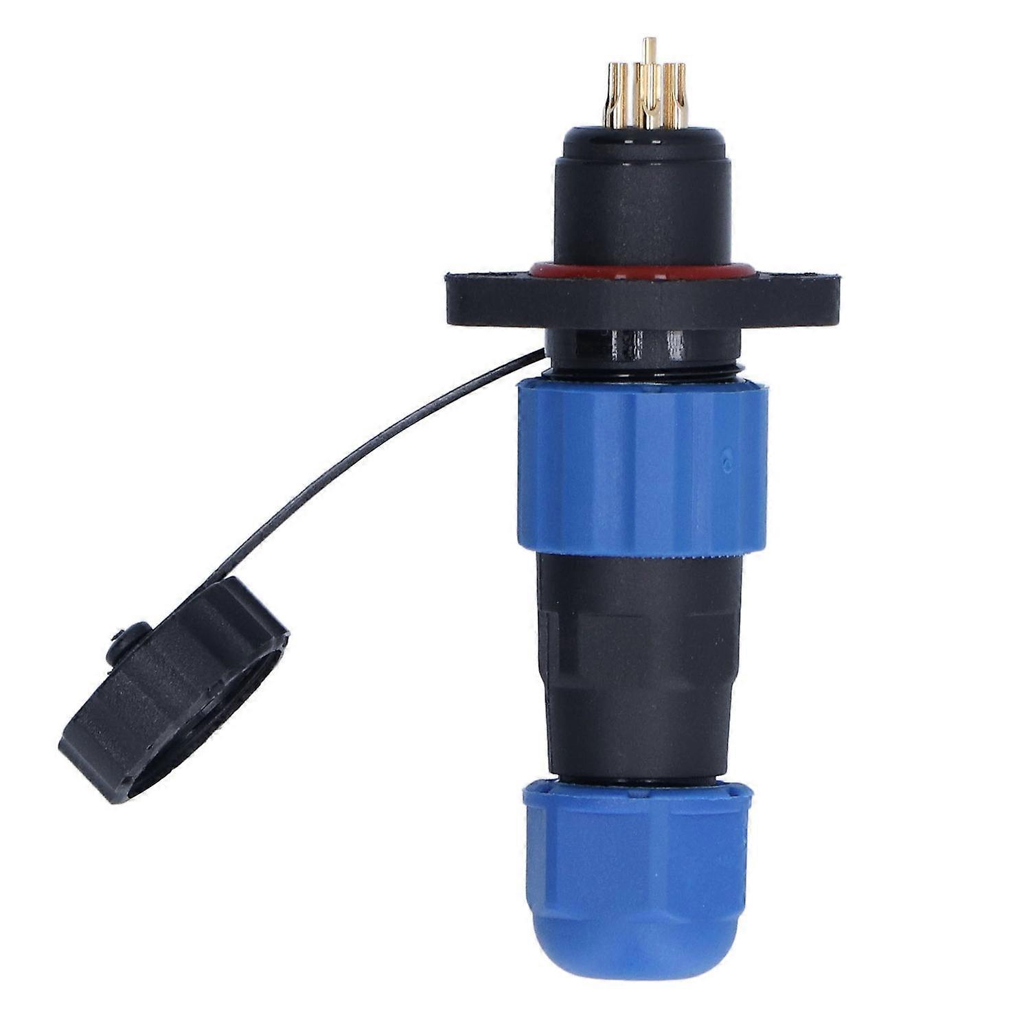 Ip68 Wasserdichter Stecker Buchse Stecker Buchse Flanschmontage Industrie Luftfahrt Stromanschluss Sp137 Pin (