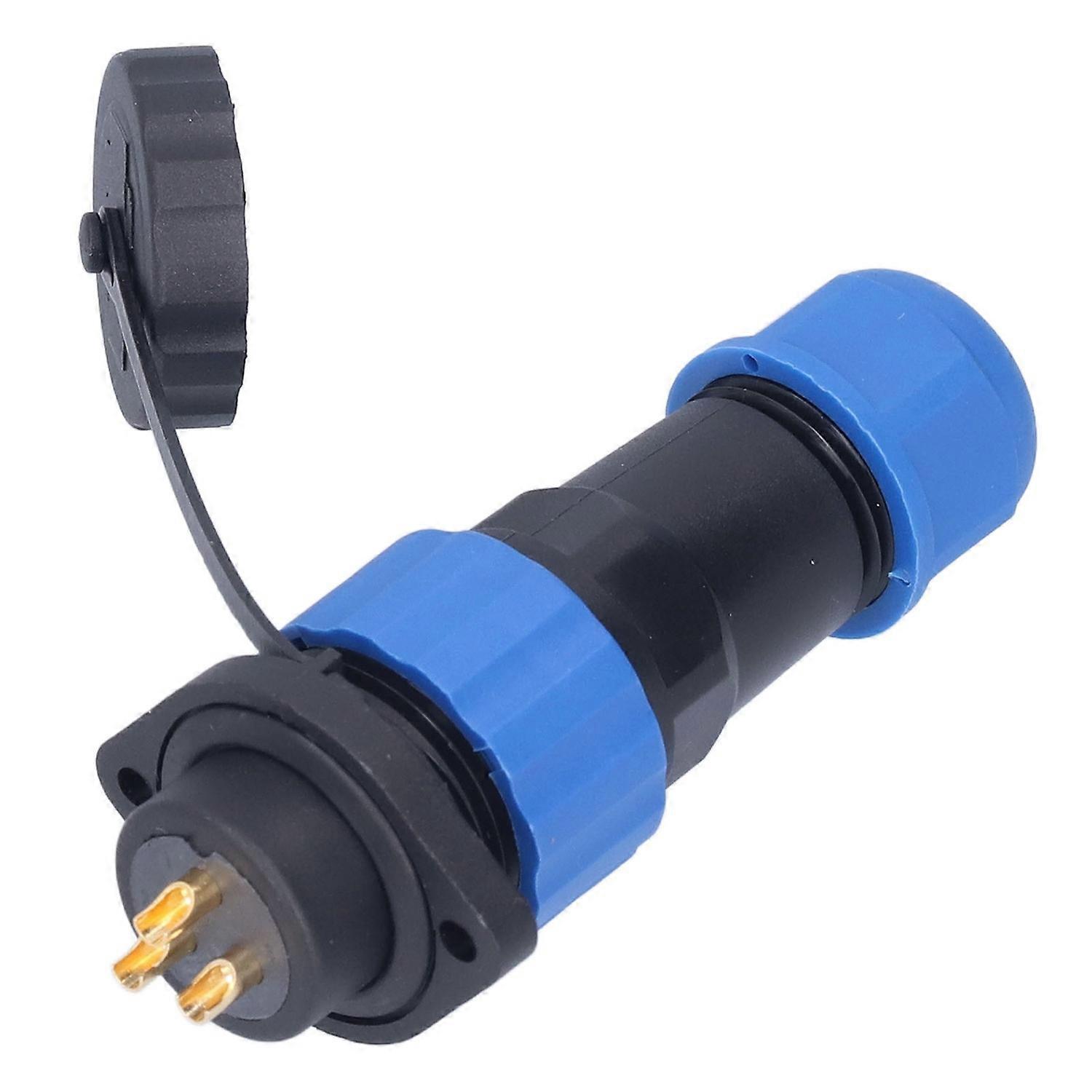 Ip68 Wasserdichter Stecker/buchse Flansch Luftfahrt-stromanschluss Industrieadapter Ac380v Sp203 Pin (380