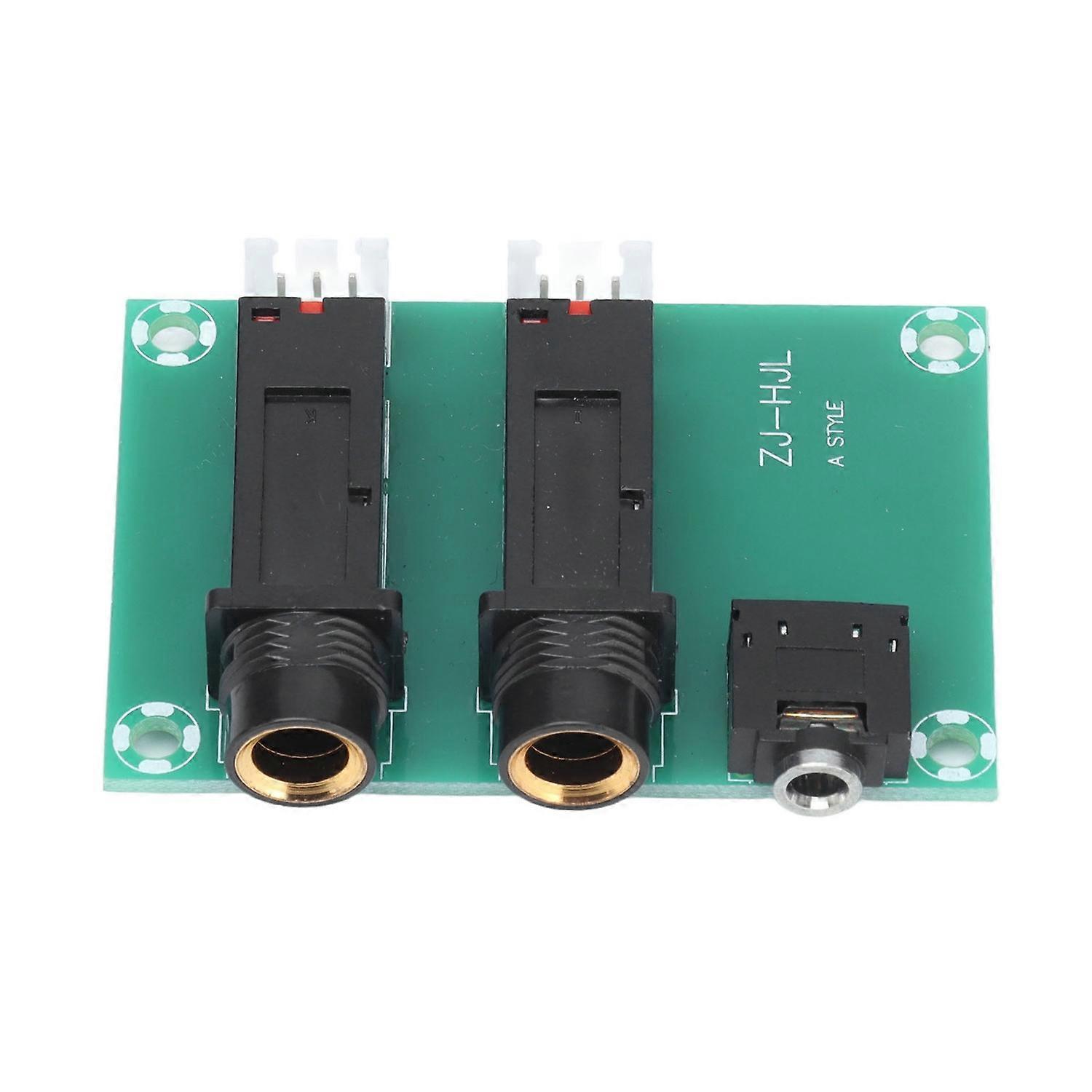 Kopfhörerbuchsen-adapterplatine, 2-wege, Einfache Installation, Zuverlässiger Kontakt, Flexible Verwendung, Pcb-mikrofonbuchse