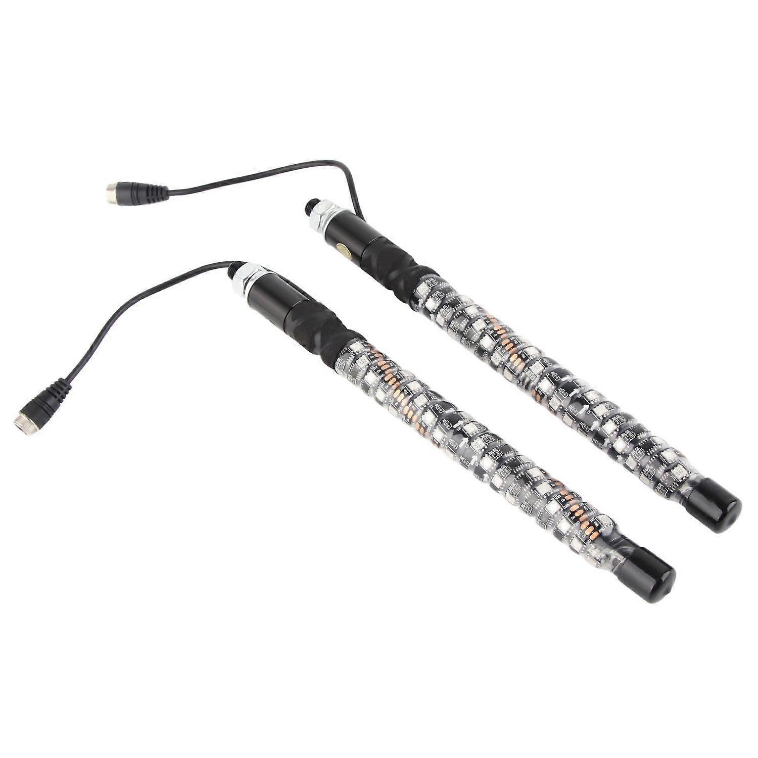 Fuß Led-lichterkette, 12–24 V, 20 Farben, Ip67 Wasserdicht, Überlastschutz, Fernbedienung, Fahnenmast, Ameise