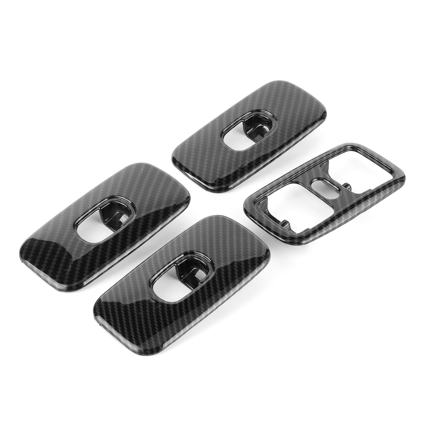 4-teiliges Set Fensterheberschalter-abdeckungen, Zierleisten, Passend Für Mercedes-benz G-klasse W463 G500 G55 Amg (2007–2010), Carbonfaser