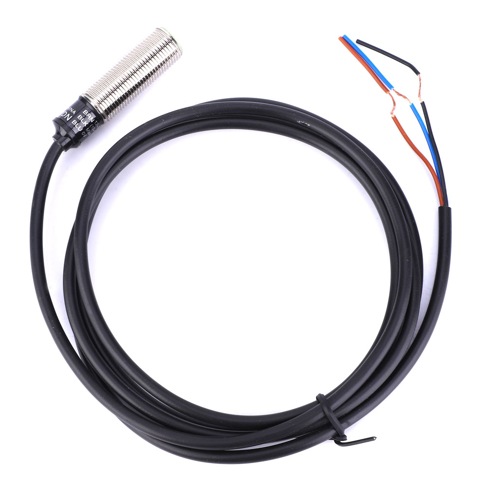 Berm Pr12-2dn Näherungsschalter, Induktiv, 3-draht, No-npn-sensor, 10–30 V Dc, 2 Mm Erfassungsabstand