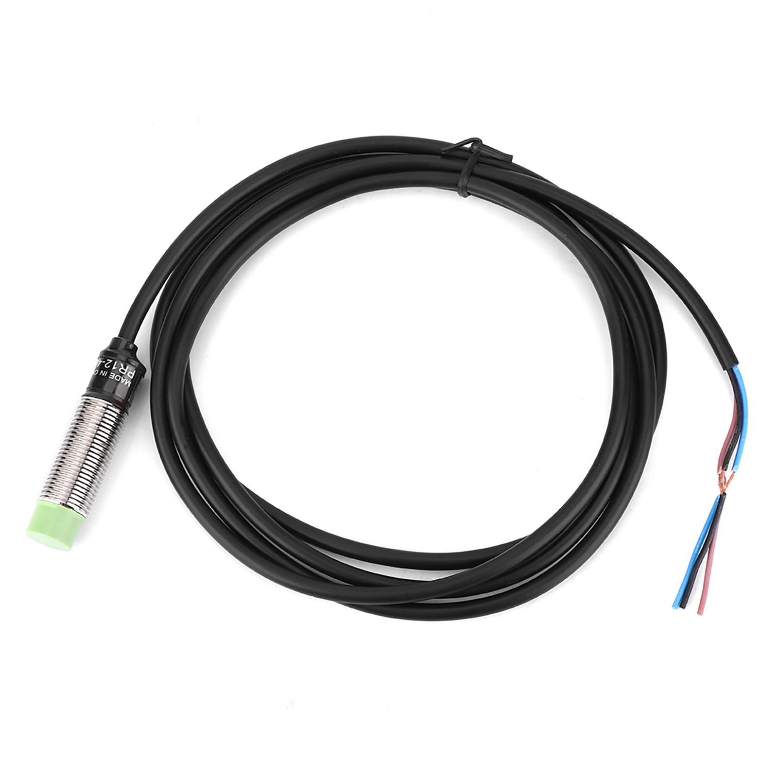 Berm Pr12-4dn Näherungsschalter, Induktiv, 3-draht, No-npn-sensor, 10–30 V Dc, 4 Mm