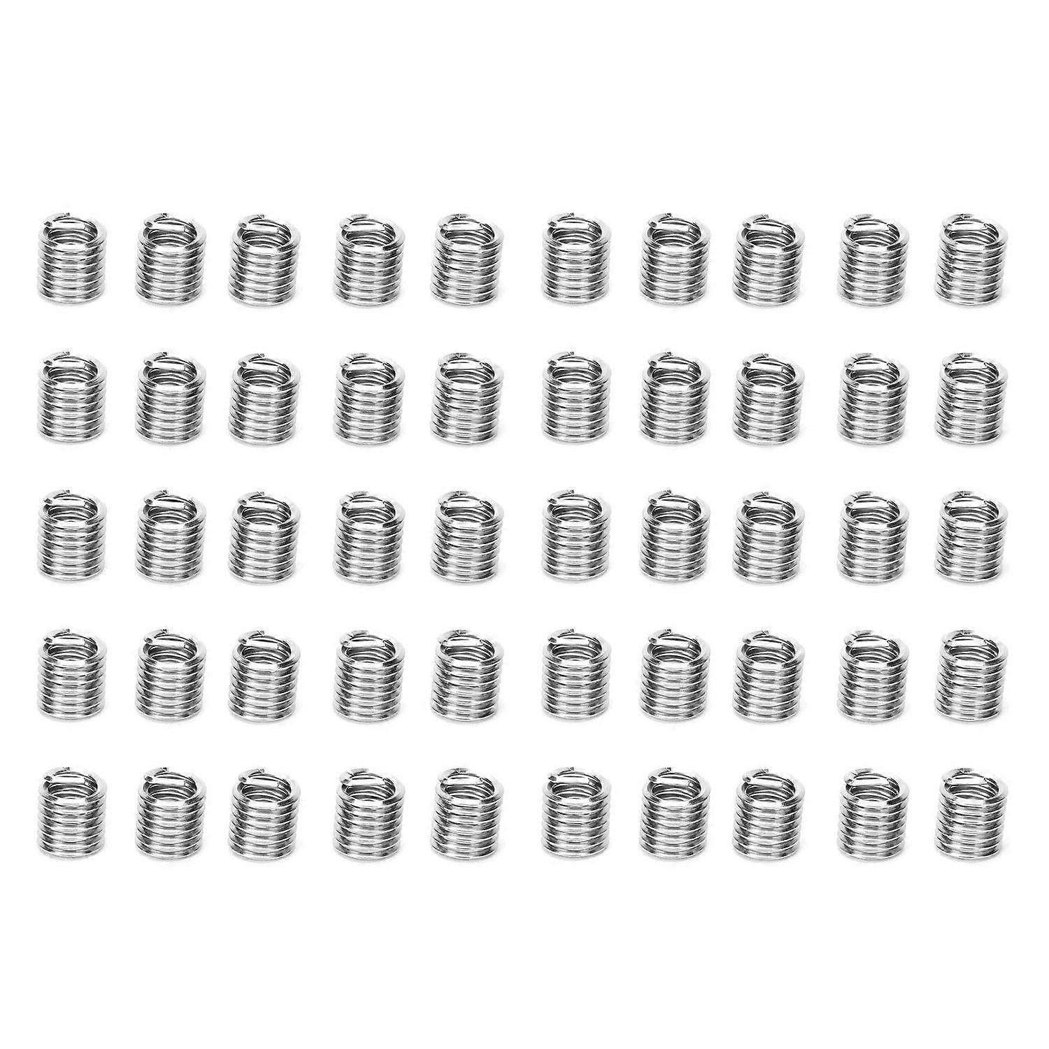 50 Stück Gewindeeinsätze, Drahtschutzhülsen, Reparaturwerkzeug, Befestigungsmaterial, Us-standard 5/16 Zoll-18 X 1,5d