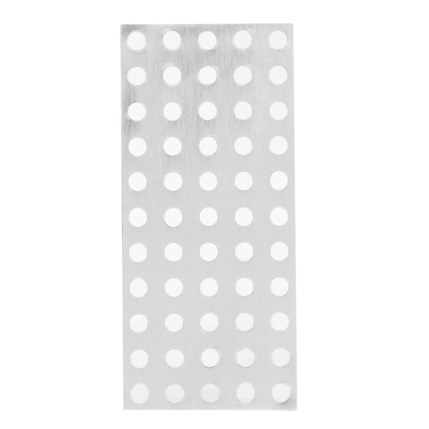 3116‐0040‐0088 Aluminium-gitterplatte, Maschendüse, Industrieroboterteil (5 X 11 Löcher, 40 X 88 Mm)