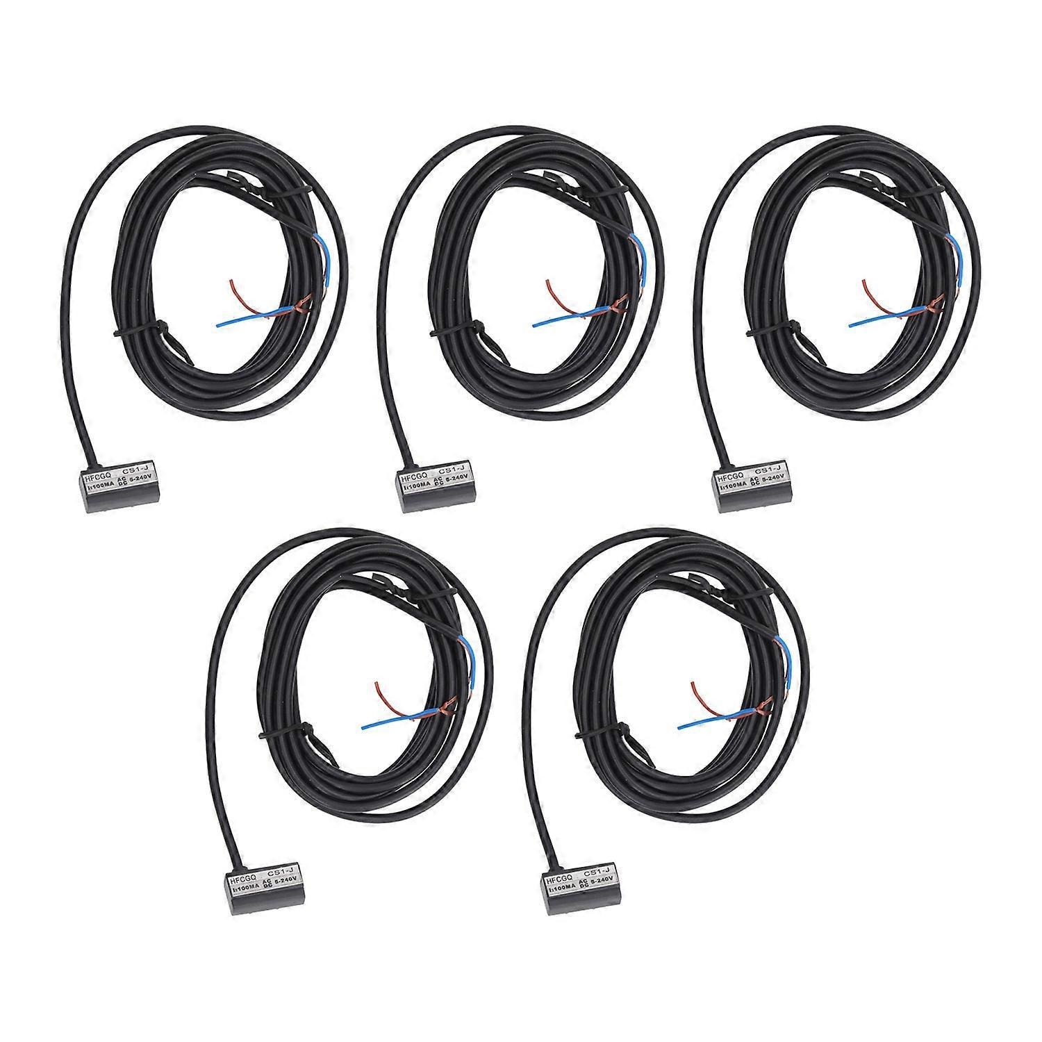 Stück Magnetschalter, Hochfrequenz, 2-draht, Normalerweise Offener Näherungssensor, Ac/dc 5–240 V