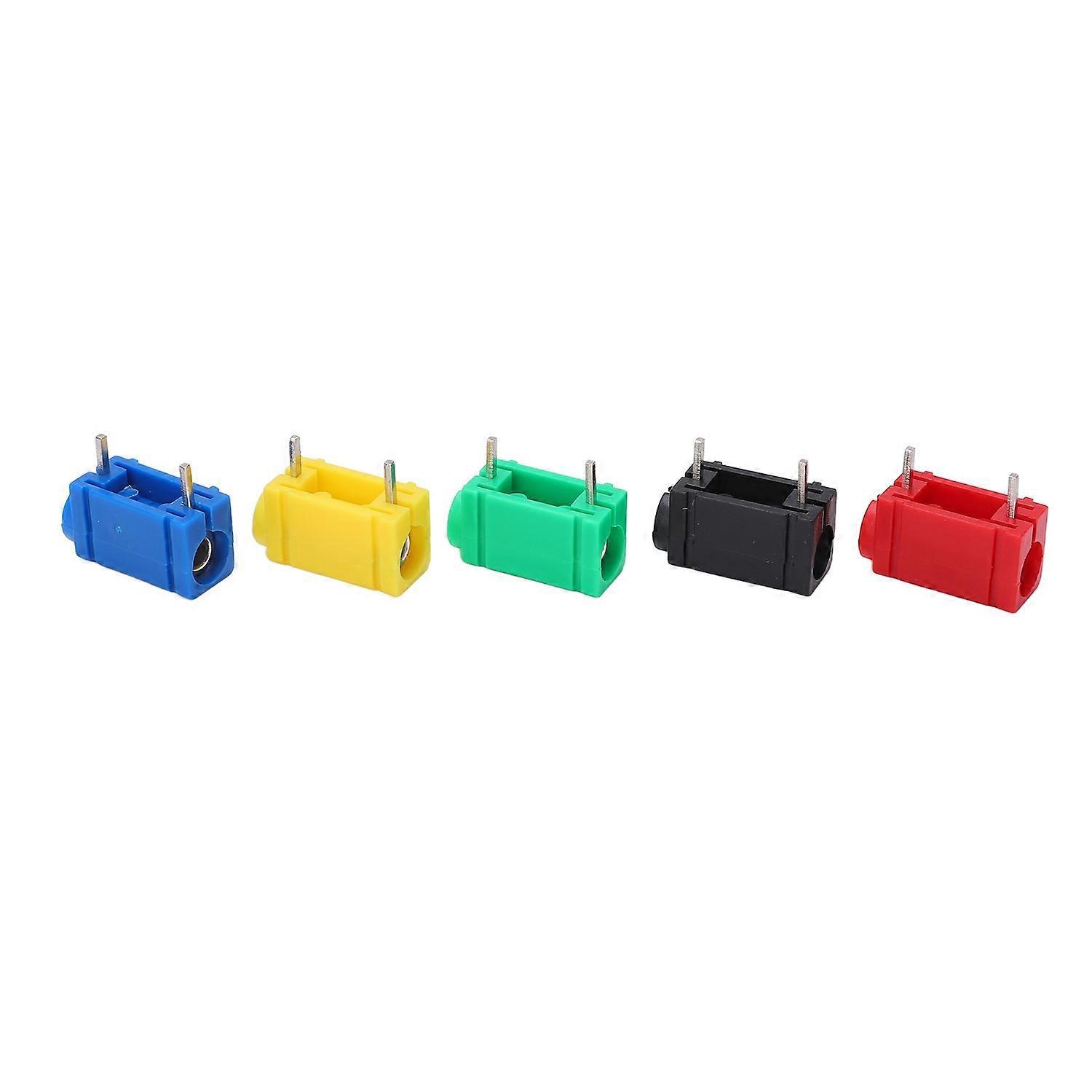 10 Stück Pcb-bananenstecker, Gute Leitfähigkeit, 4 Mm, Korrosionsbeständig, Versilbert, Für Leiterplatten.