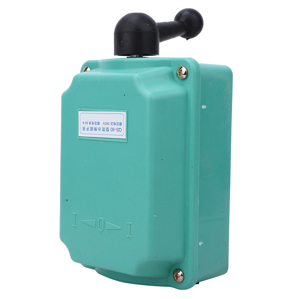 Vorwärts-/rückwärtsschalter, Wasserdicht, Mit Kunststoffgehäuse Und Griff Qs-60, Elektrische Geräte