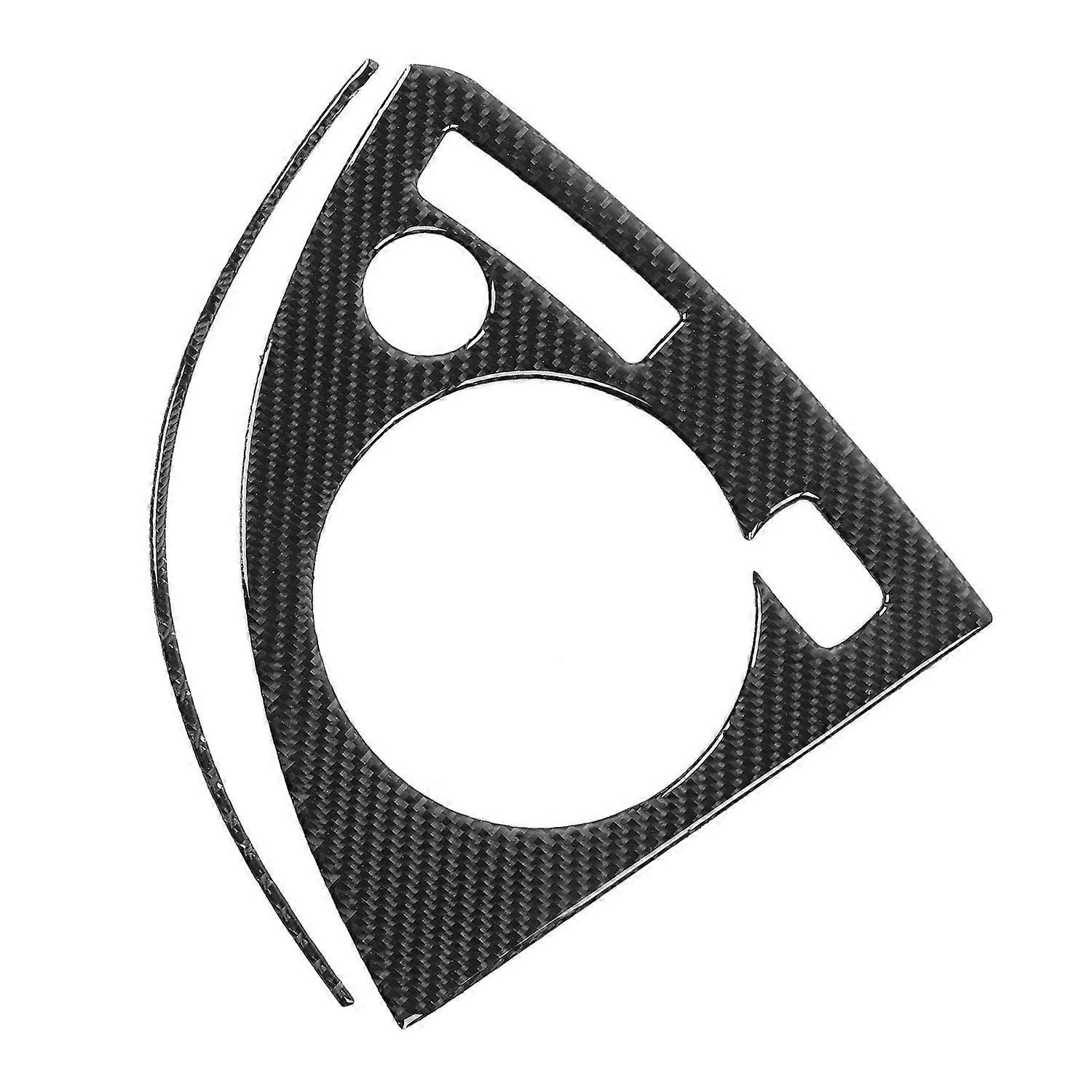 2 Stück Schaltkulissenabdeckung Aus Kohlefaser, Passend Für Prius 2012–2015 (rechtslenker)