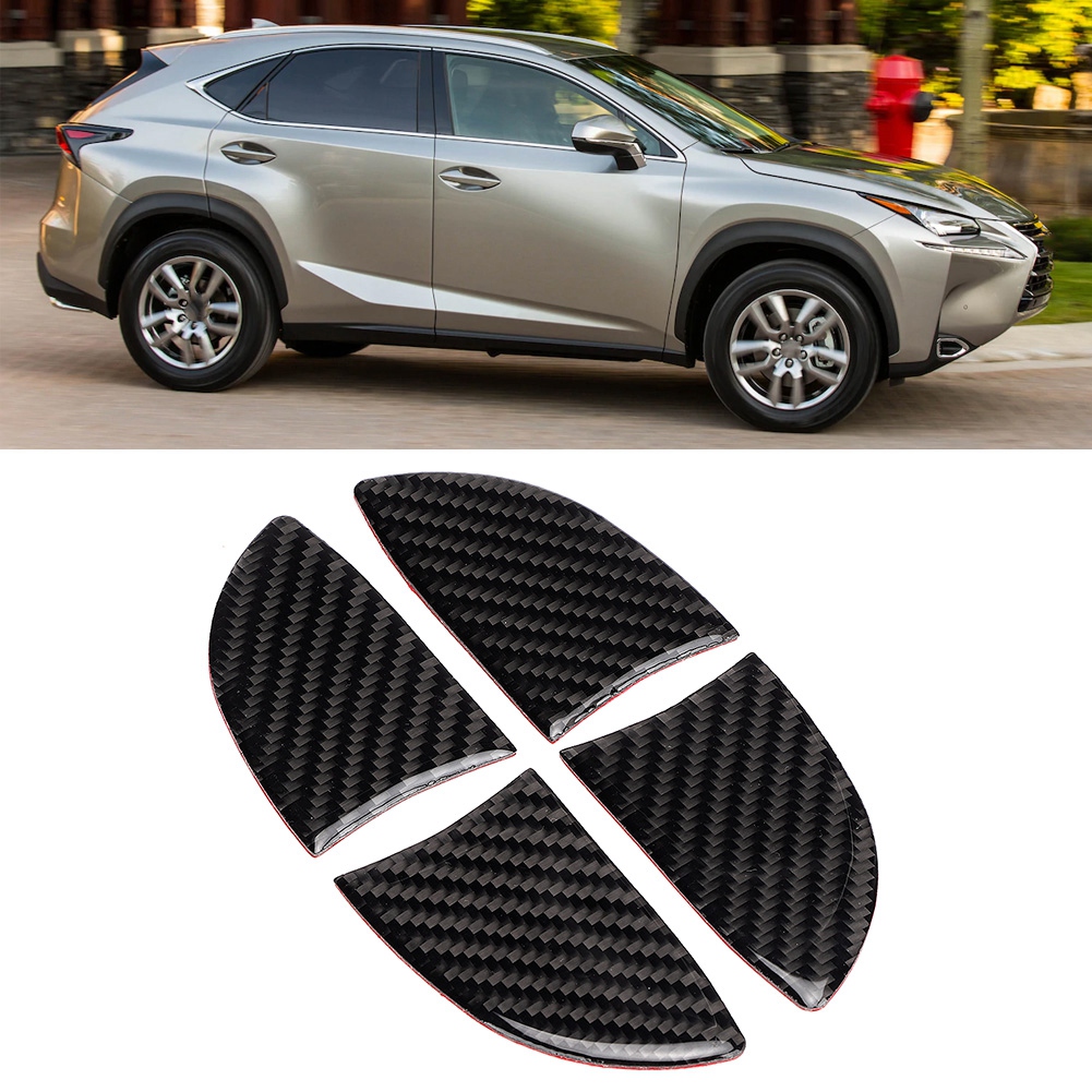 4-teiliges Türinnenverkleidungsset Aus Kohlefaser, Passend Für Lexus Nx 200, 200t, 300h (baujahre 2014–2019)