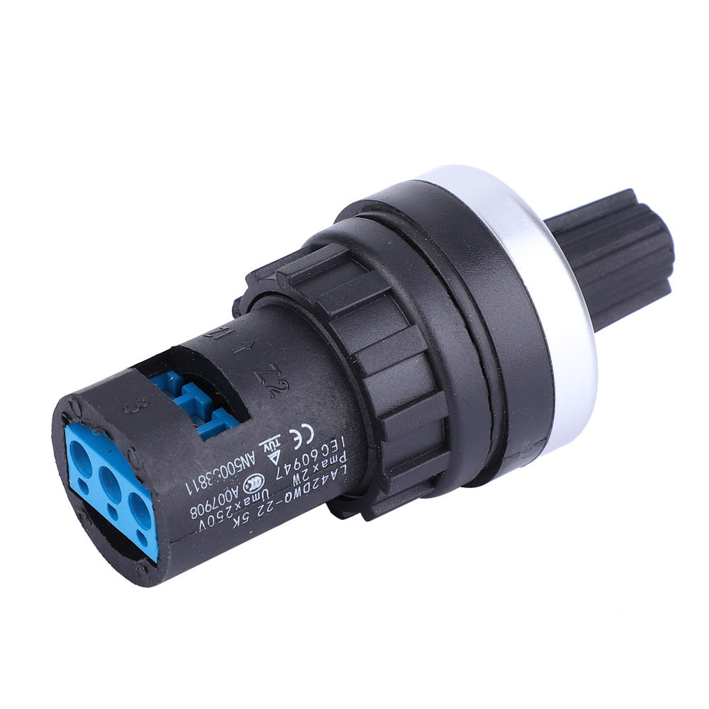 La42dwq Hochpräzises, Drehzahlvariables, Einstellbares Einkreispotentiometer 22 Mm 5 Kω