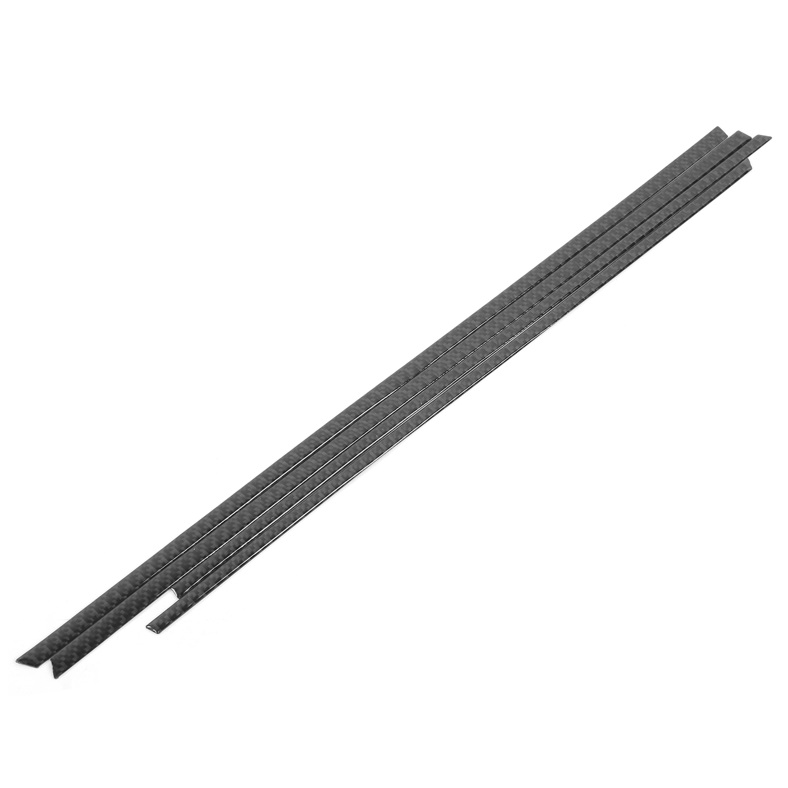 4-teiliges Set Türverkleidungs-zierleisten In Carbonfaser-optik Für Den Innenraum, Passend Für Rav4 2015–2019