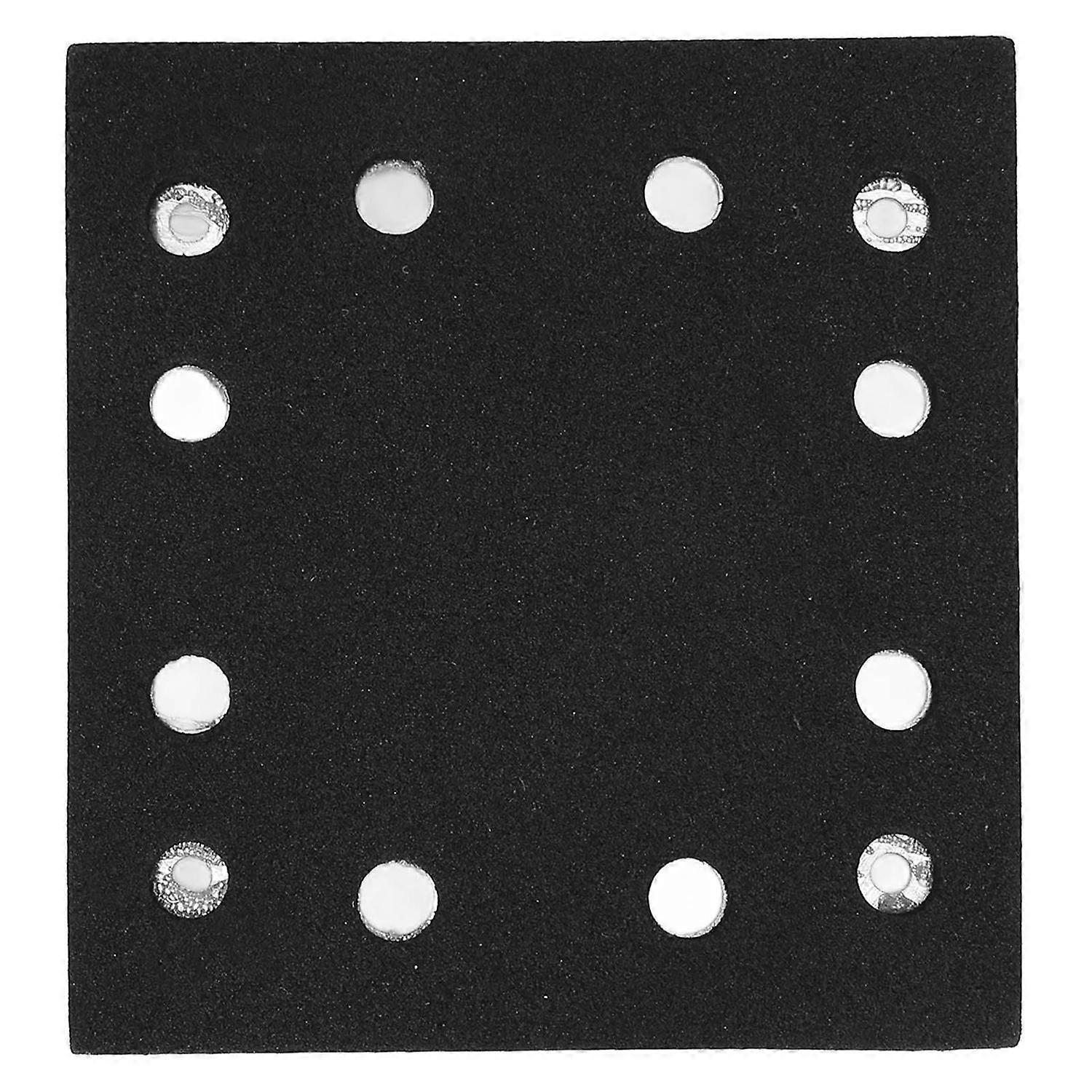 Quadratischer Schleifteller, 8 Löcher, 4 Ösen, Aluminiumplatte, Eva-schleifmittel, Gute Dämpfung, Starke Wärmeableitung, Elektrisch