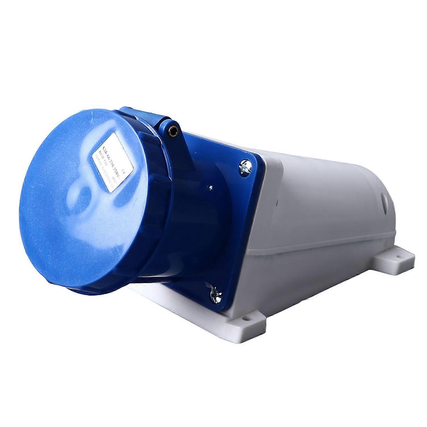 Industrieller, Wasserdichter Und Stabiler Stromanschluss, Stecker/buchse, 3-polig, 63 A, 220–250 V