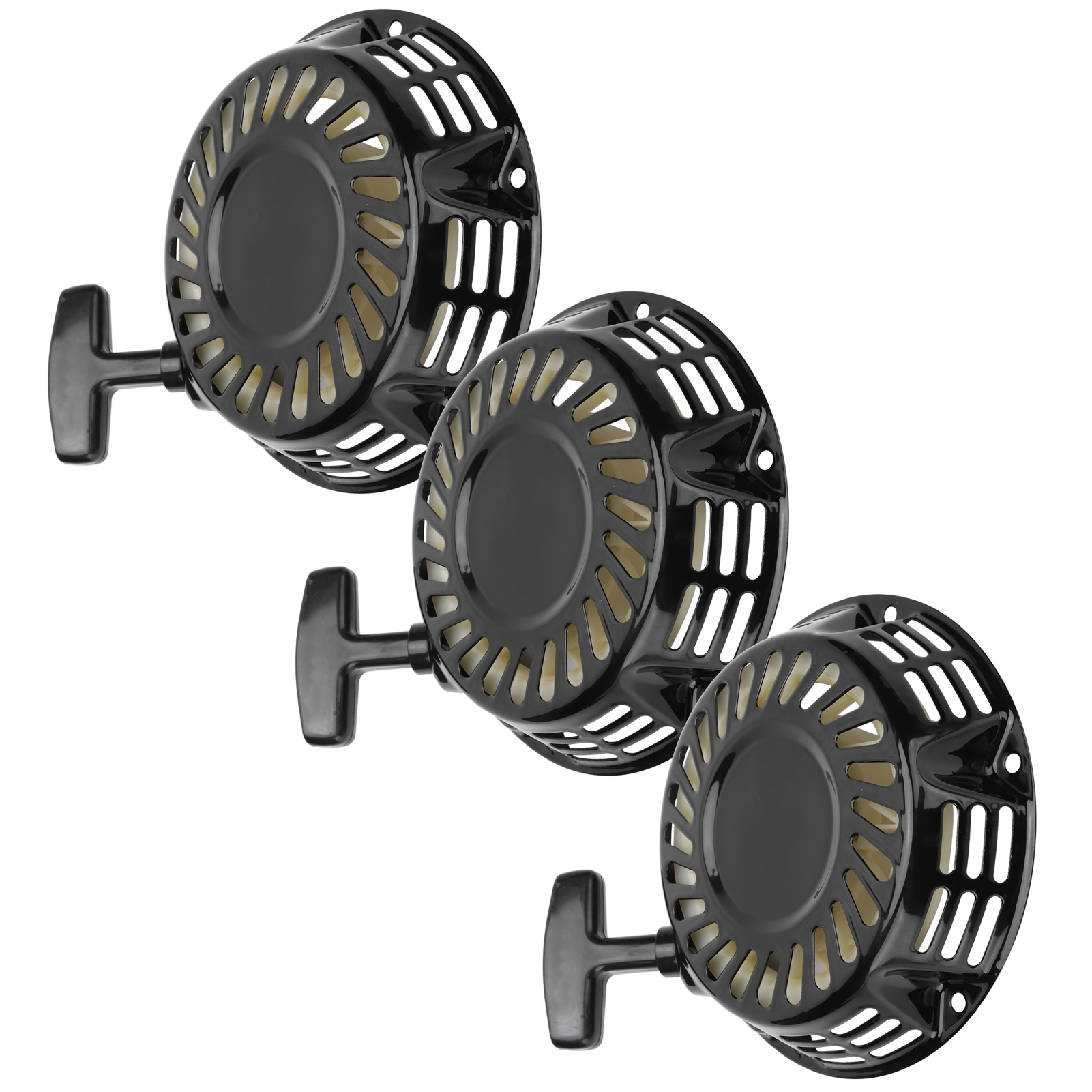 3-teiliges Set Ersatz-startplatten Für Seilzugstarter Für Gartengeräte Und Generatoren 168