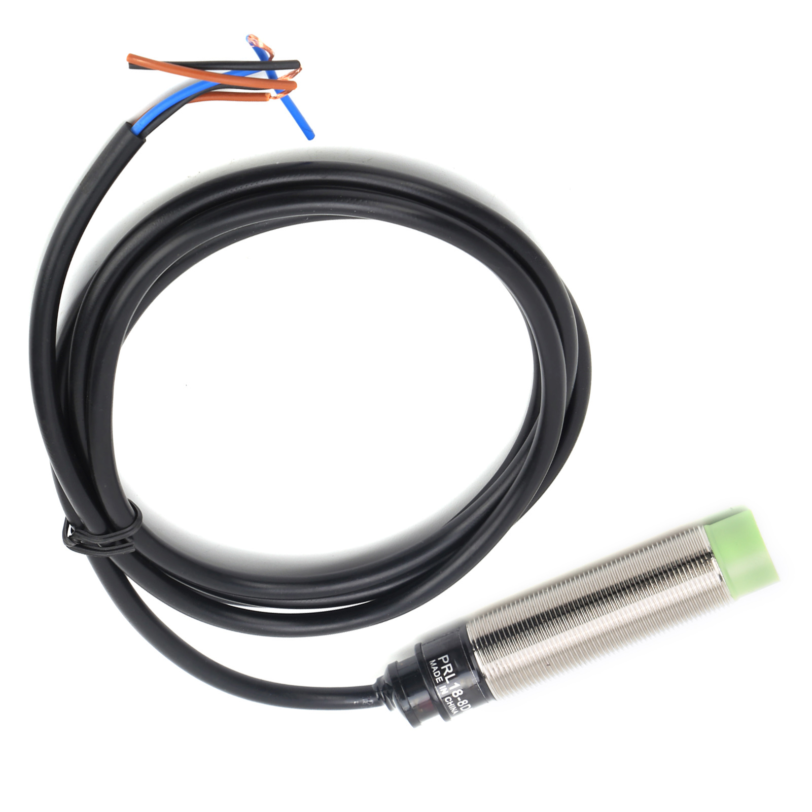 Berm-annäherungsschaltersensor, Zylindrisch, 3-adrig, Stromversorgungsgerät Prl18-8dn, 10–30 V Dc