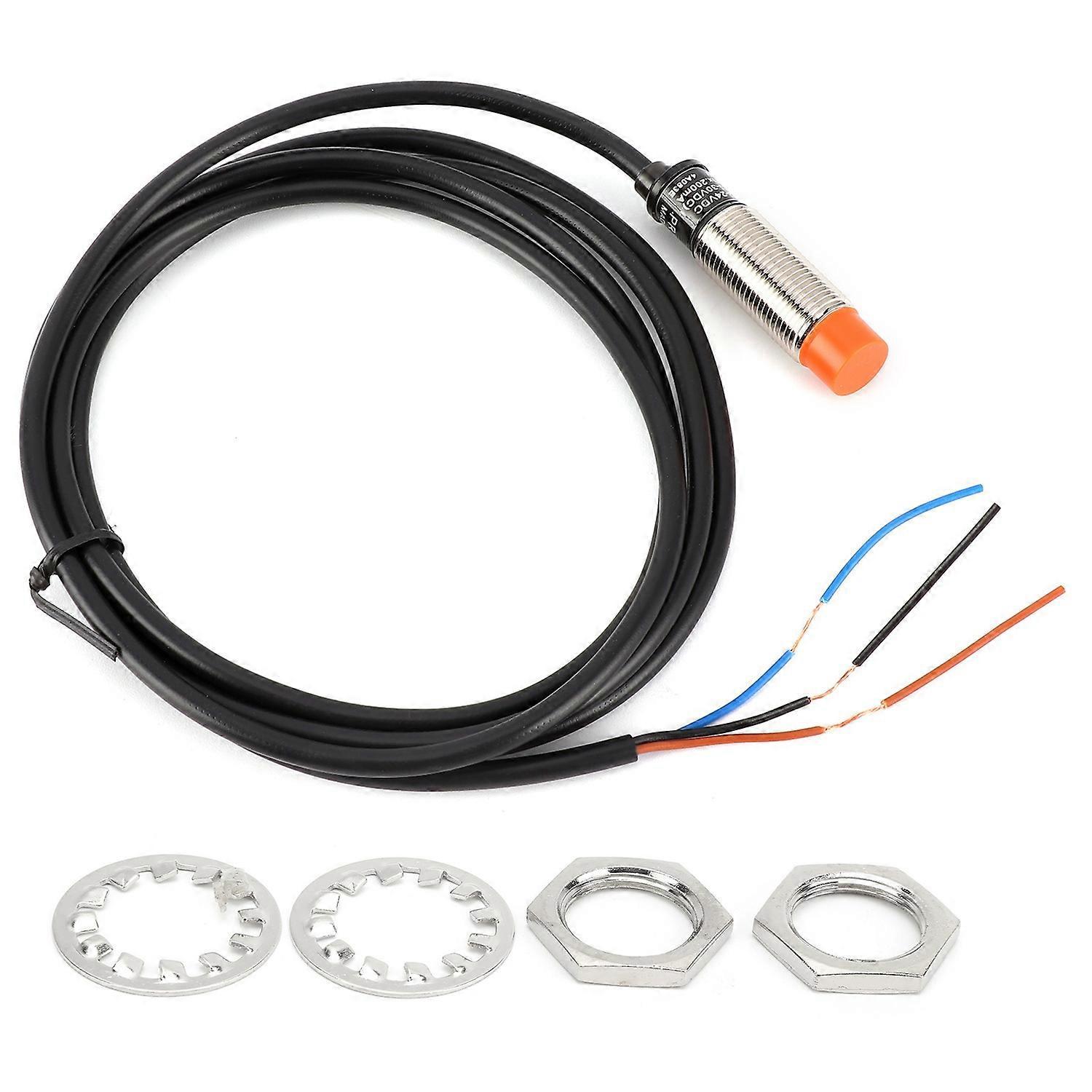 Berm-annäherungsschaltersensor, Zylindrisch, 3-adrig, Industrielle Stromversorgungseinrichtung 10–30 Vdcpr12-4dp2