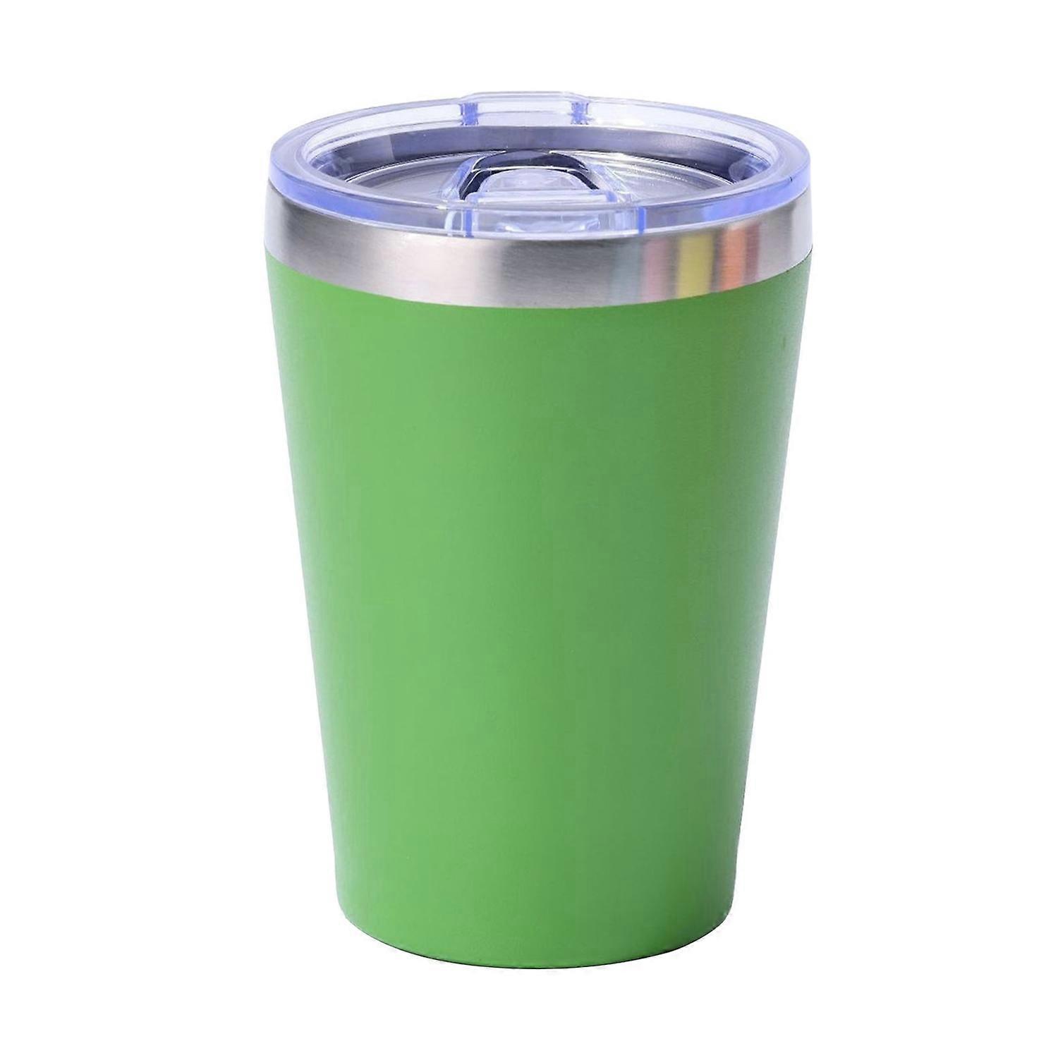 Isolierter Kaffeebecher, 355 Ml, Edelstahl, Doppelwandig, Vakuumisoliert, Tragbarer Reisebecher Mit