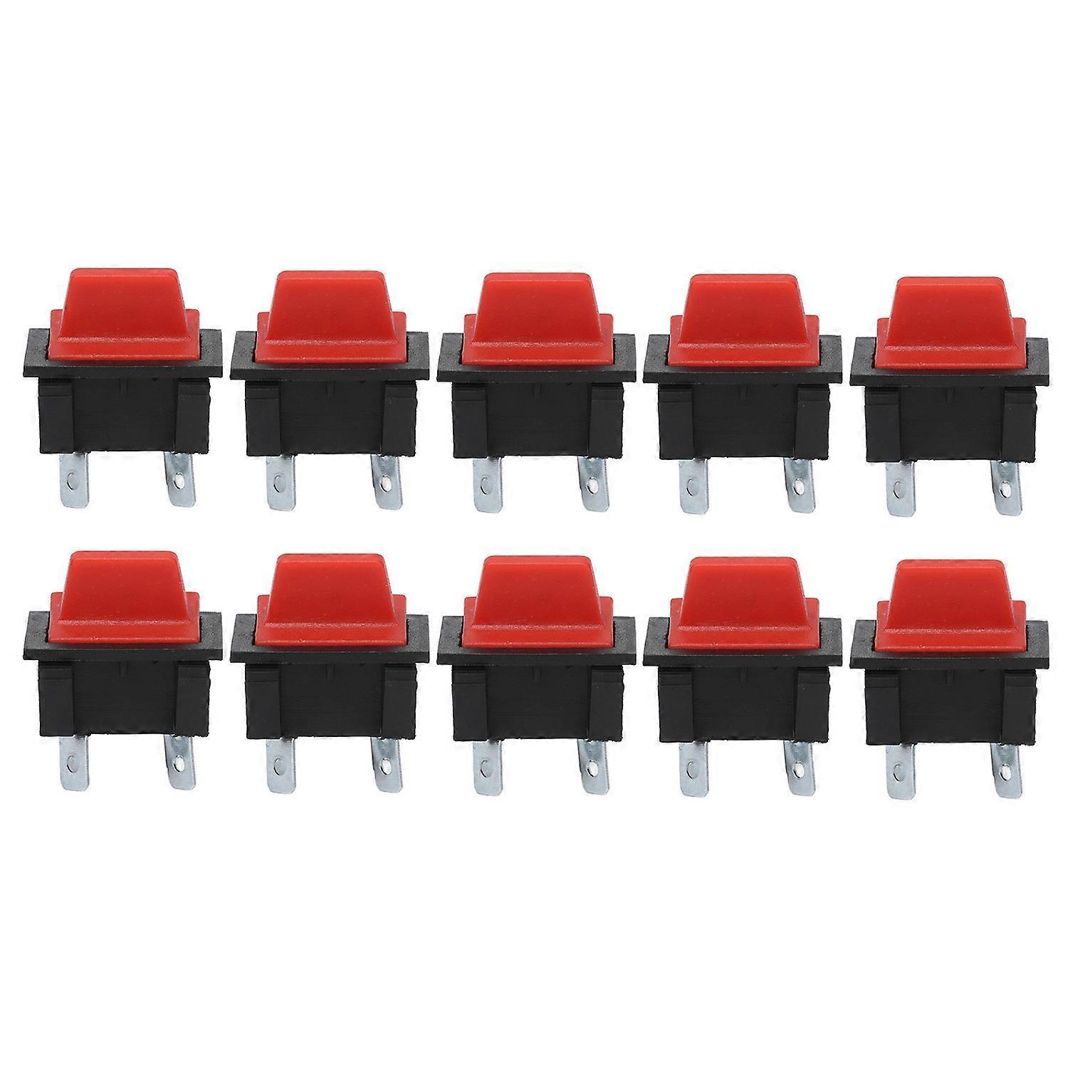 10 Stück Paddelschalter Ac 125v 250v, Flammhemmendes Pa66-material, Hohe Haltbarkeit, Stabile Und Starke Belastbarkeit