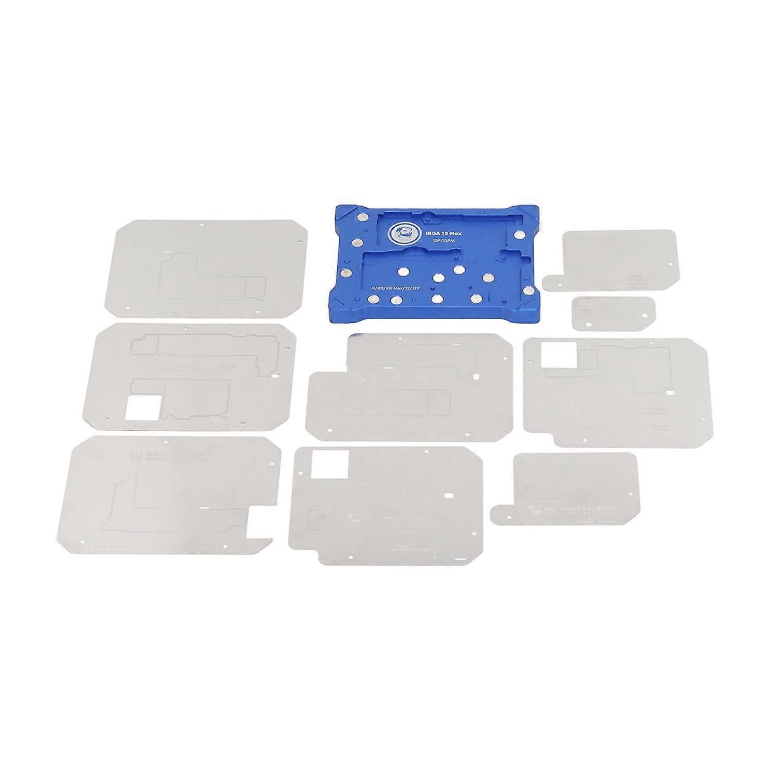 Bga-reballing-schablone, Reballing-vorlage, Starkes Magnet-set Für Iphone 13 Pro Max