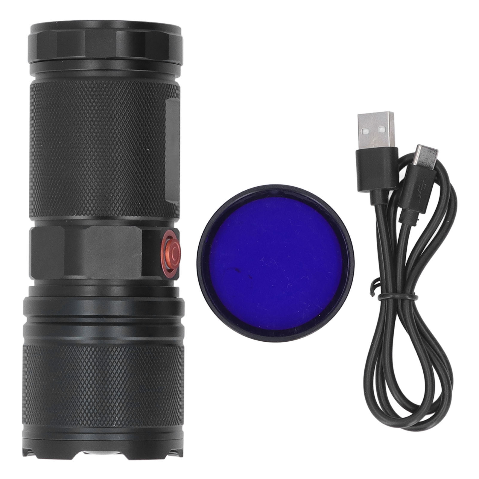 Taschenlampe Mit Hoher Helligkeit, Usb-ladefunktion, Einstellbarem Fokus – Handtaschenlampe Für Den Außenbereich