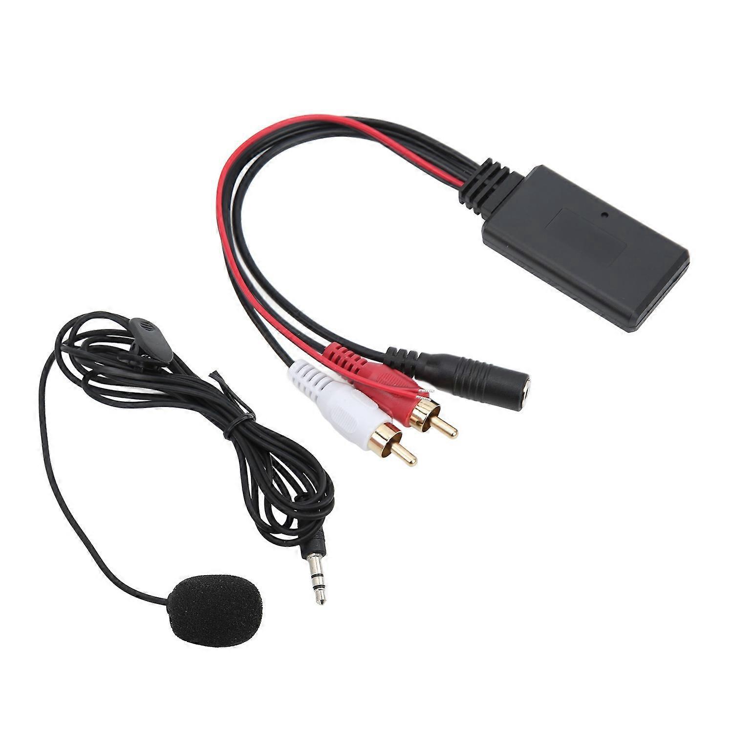 Bluetooth-aux-in-adapterkabel Mit Mikrofon Und Freisprecheinrichtung Für Pioneer-fahrzeuge Mit 2 Rca-audioanschlüssen
