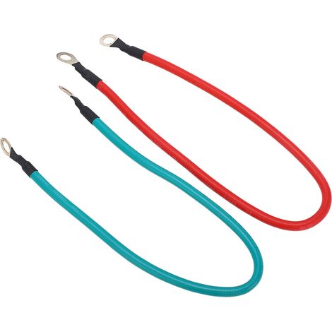 2 Stück Batteriekabel Mit Ringöse Für Plus- Und Minuspol, Passend Für 173, 178f, 186 Und 188f