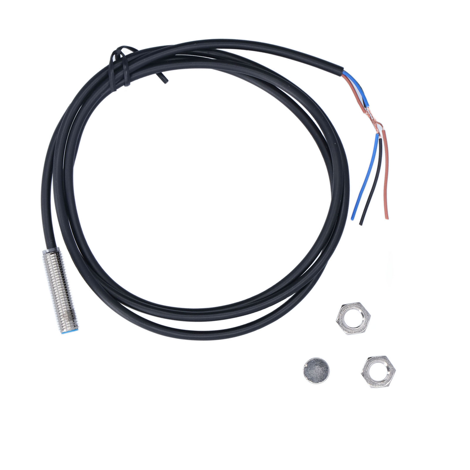 10er-set Induktiver Näherungsschalter, Magnetischer Hall-detektor-sensor M8 Npn No Dc5–30v Njk-5001c