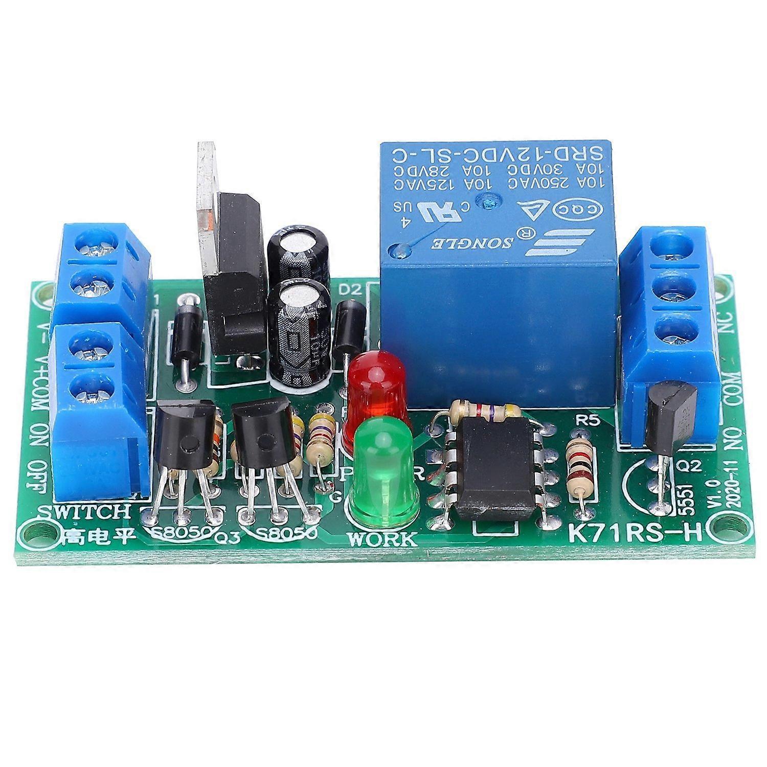 Relaismodul 2-tasten-schaltersteuerung Elektronische Bauteilplatine K71rsh12v 45ma