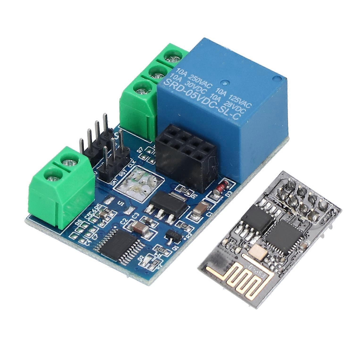 Wlan-relaismodul Mit Smartphone-app-fernsteuerung Für Smart-home-automatisierungssysteme, 5v Esp8266
