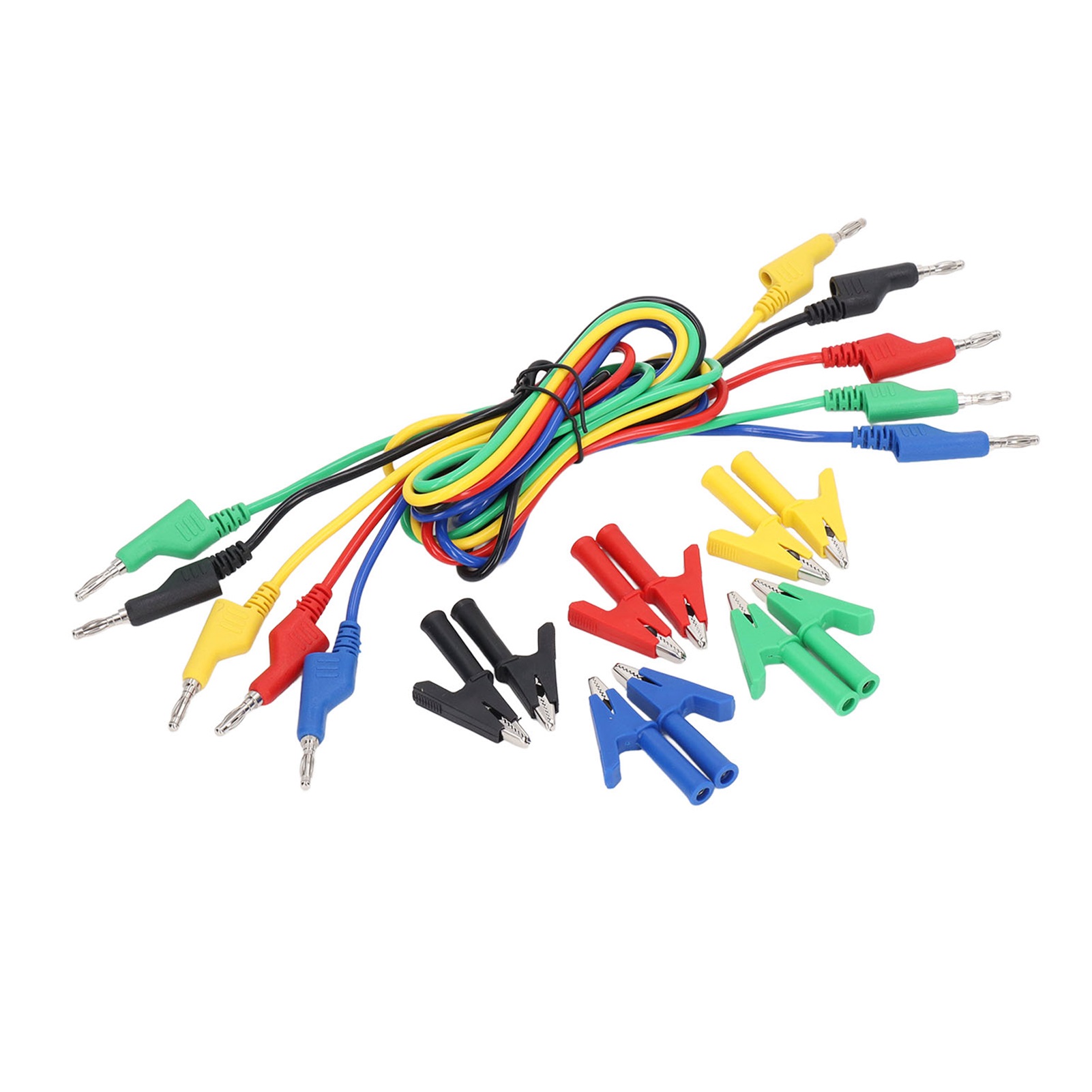 Prüfleitungen-set Bananenstecker Auf Krokodilklemme, Schaltkreis-prüfdraht-set 4 Mm Jt1016