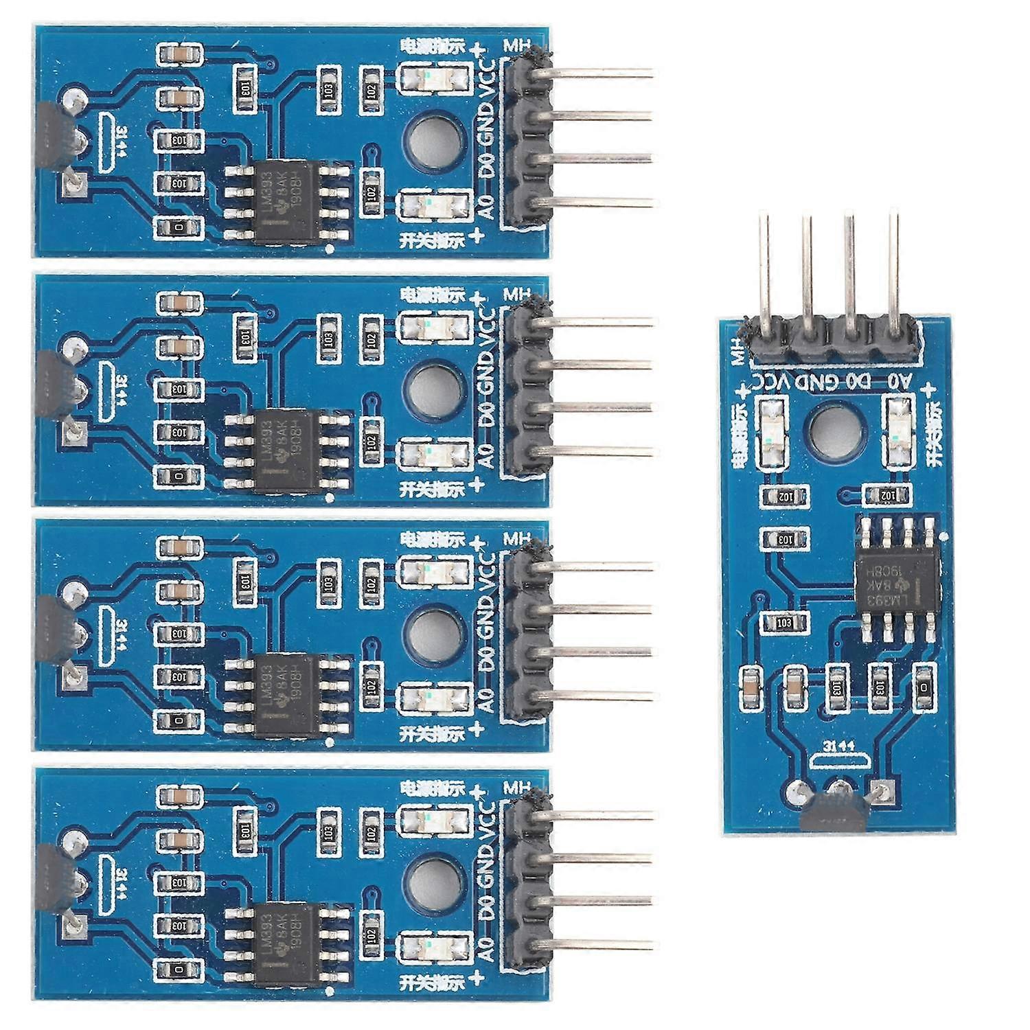 Stück 3144e Effekt-sensor-schalter Geschwindigkeitszähl-sensormodul Magnetdetektor 3,3-5 V