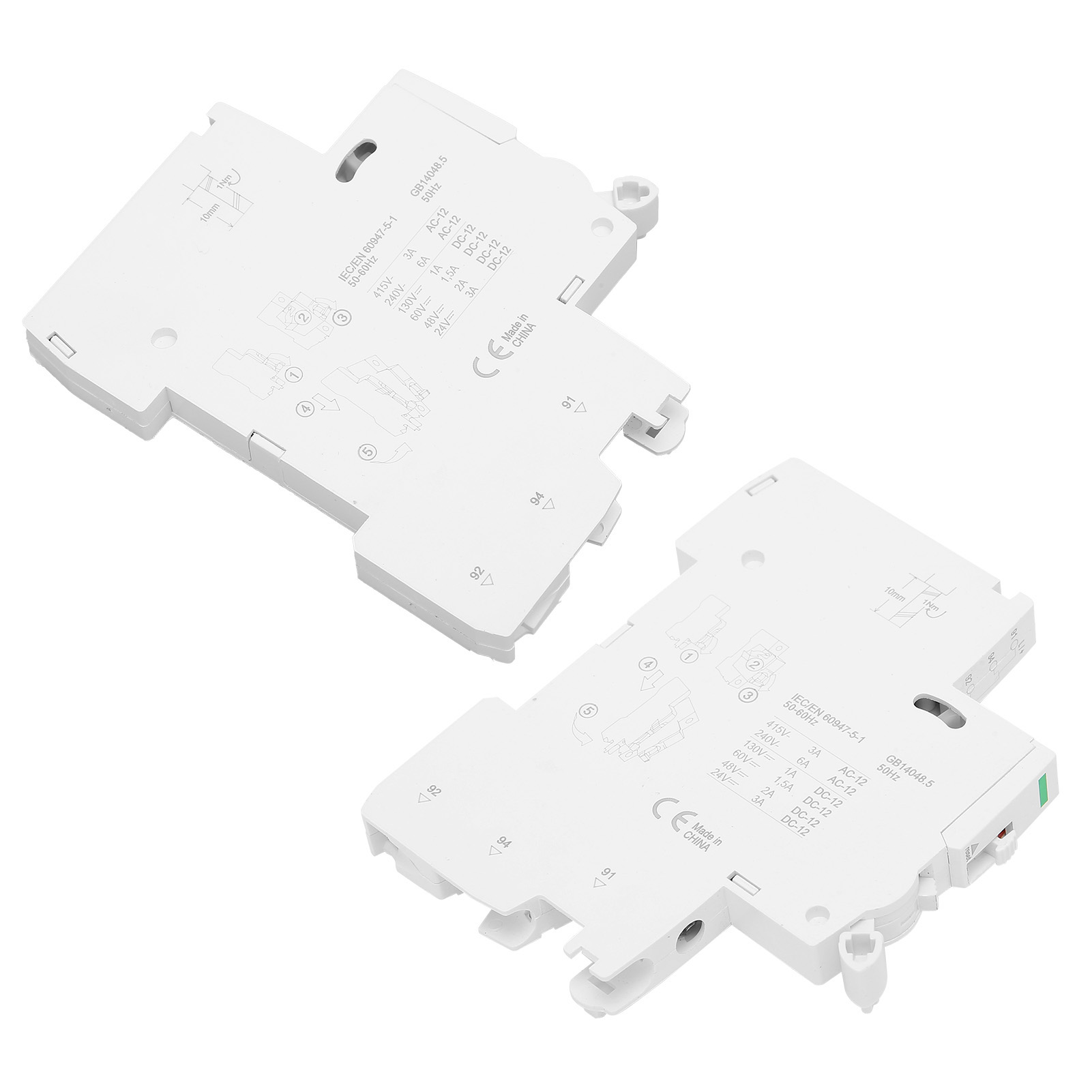 Alarmkontakt Für Leistungsschalter, Passend Für Schneider Ic65 Ac240v/ac415v/dc130v/dc60v/dc48v/dc24v