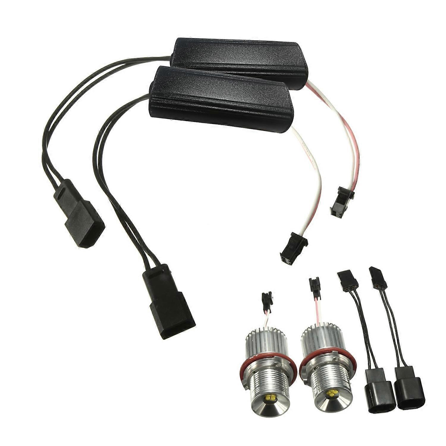 2 Stück 20w Led Angel Eyes Halo Ring Markierungsleuchten Ersatz Für Bmw E87 E39 M5 M6 E83 X3 E60 E63