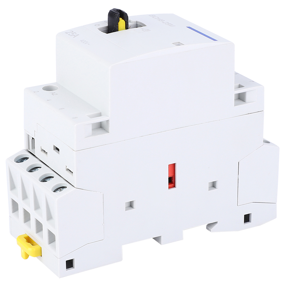 Bch8-25m 230v 4p 25a Modulares Haushalts-wechselstromschütz Mit Manuellem Steuerschalter (4no)