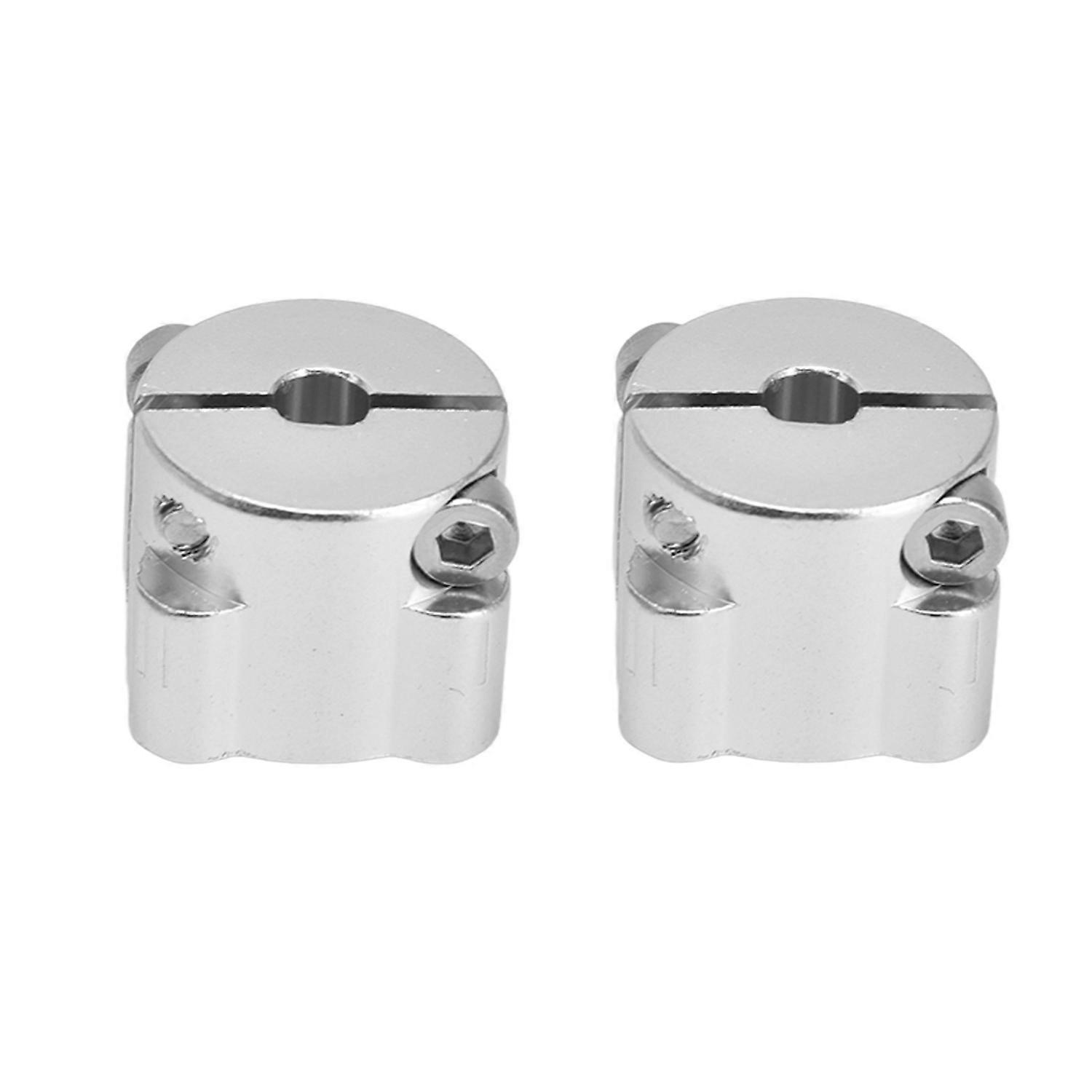 Stück D-bohrungsklemmen Aus Aluminiumlegierung, Hochbelastbare Klemmringe Zur Verbindung Von Wellen Und Säulen Mit 1/4-zoll-mittenabstand