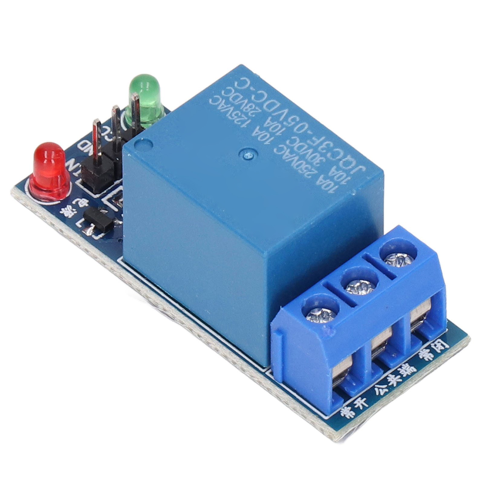 5 Stück 1-kanal-relaismodul-leiterplatten Mit Optokoppler-isolation, Hoch-/niedrigpegel-triggerung