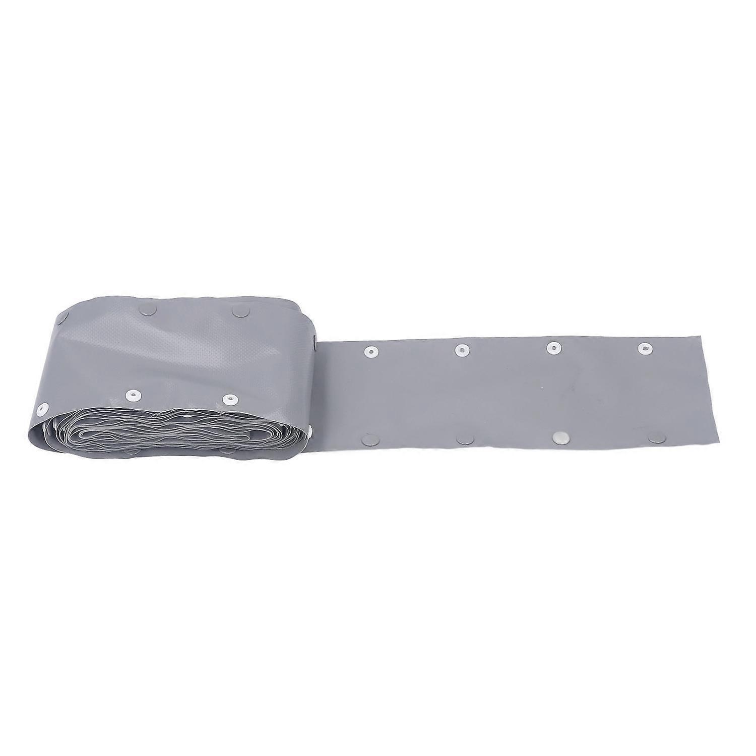 Kabelschutzschlauch Mit Druckknopf, Flammhemmendes Pvc, 15 M / 49,21 Cm