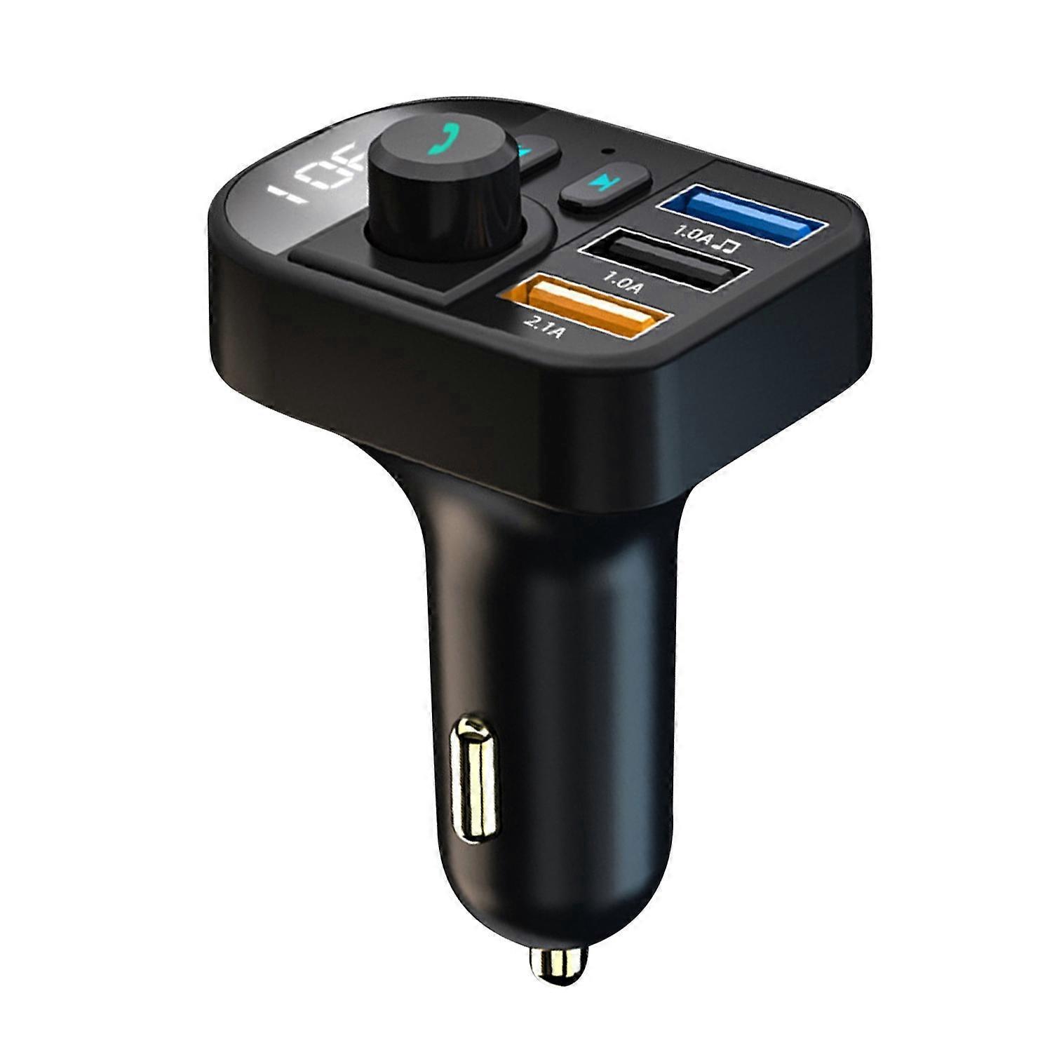 Auto-fm-transmitter, Universelle Freisprecheinrichtung, 3 Usb-anschlüsse, Auto-mp3-player, Bluetooth-radioempfänger