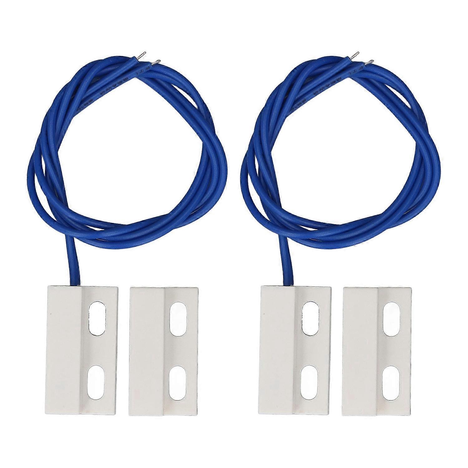 Paar Magnetische Türschalter, Normalerweise Geschlossen, Einbau-fenster-tor-kontaktsensor Für Die Heimsicherheit
