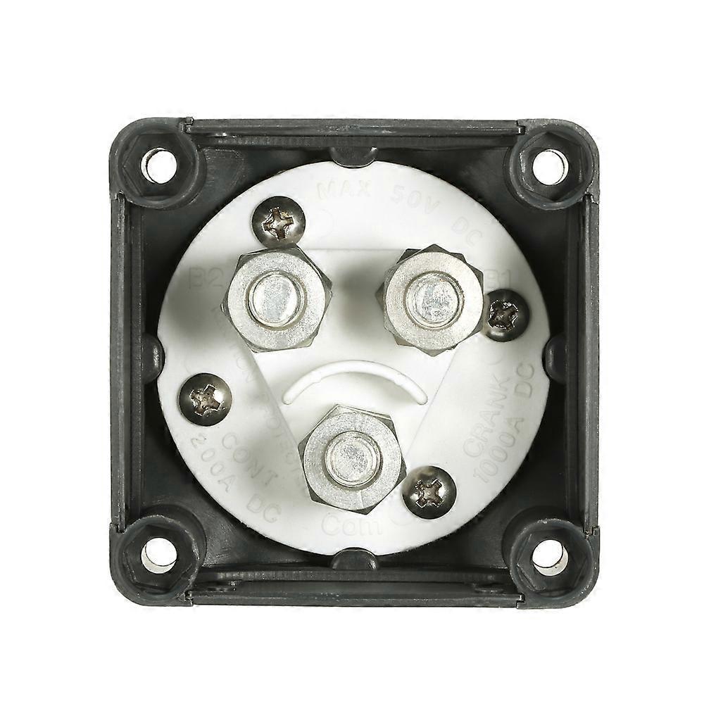 12v/24v Dual-batterie-wahlschalter, 300a Batterie-hauptschalter, 4-positionen-wahlschalter Für Auto Und Wohnmobil