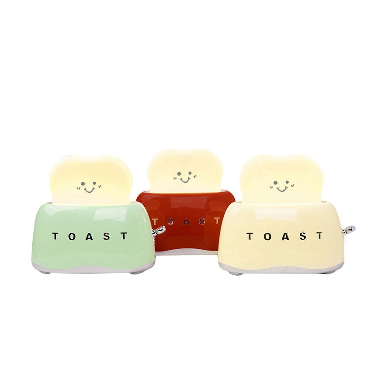 Toast-lampe Schlafzimmer-accessoires Ambientelicht Premium-feeling Dekoration Wiederaufladbares Nachtlicht Druckschalter