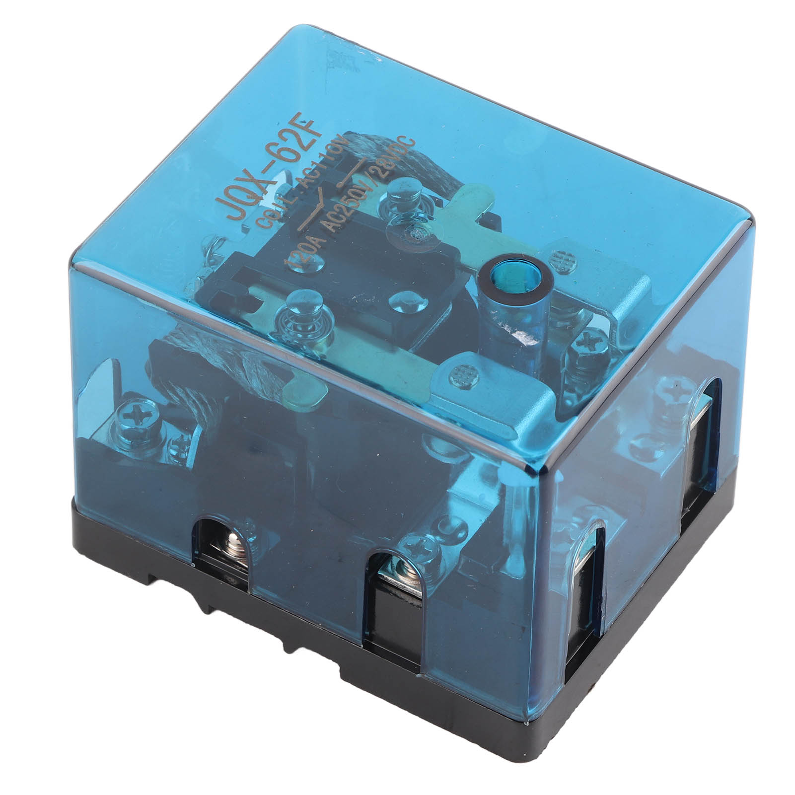 110v 120a Stromrelais Mit Gehäuse, Hochleistungsrelais-schalter Für Elektrische Geräte Jqx 62f