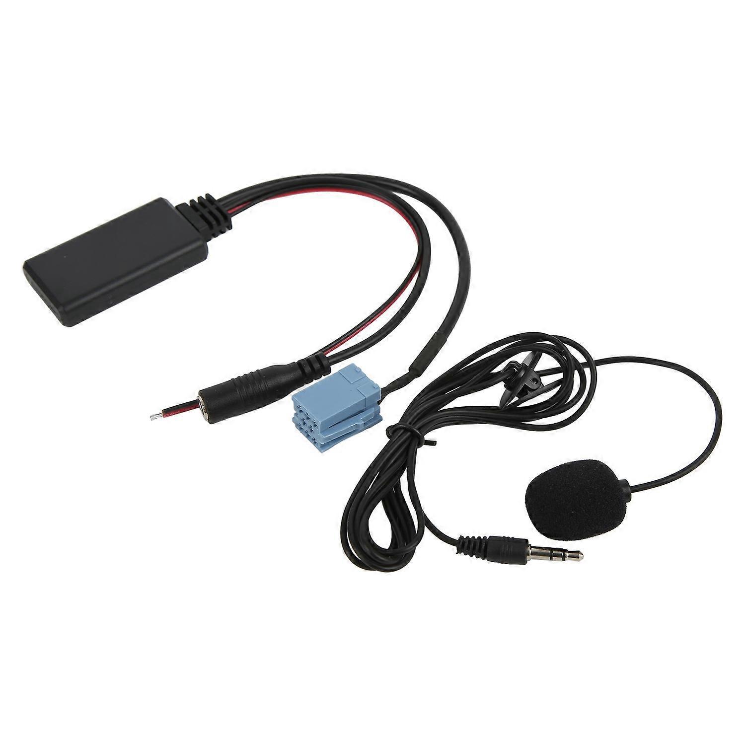 Bluetooth 5.0 Aux-in-kabel, 3,5-mm-klinkenstecker, Iso 8-pin, 7 607 897 093, Freisprechmikrofon-ersatz Für Bor